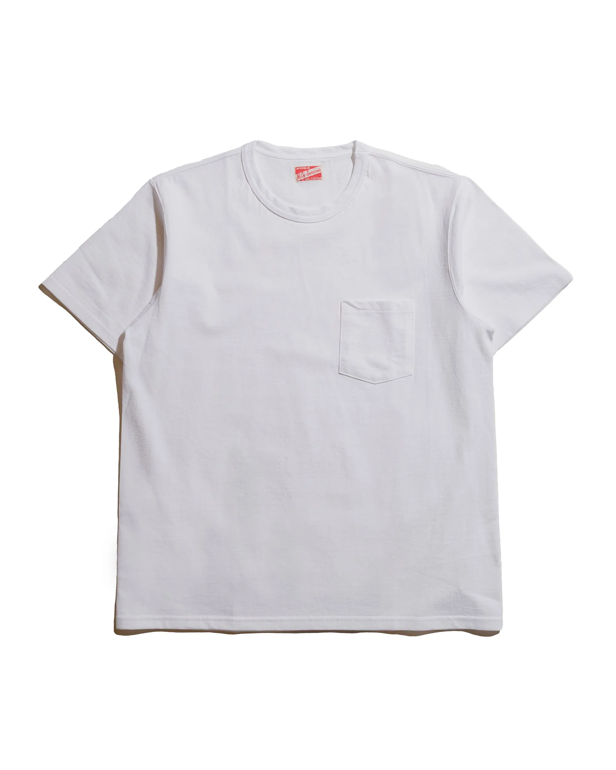 The Real McCoy's MC22006 Pocket Tee White sold by Lost & Found