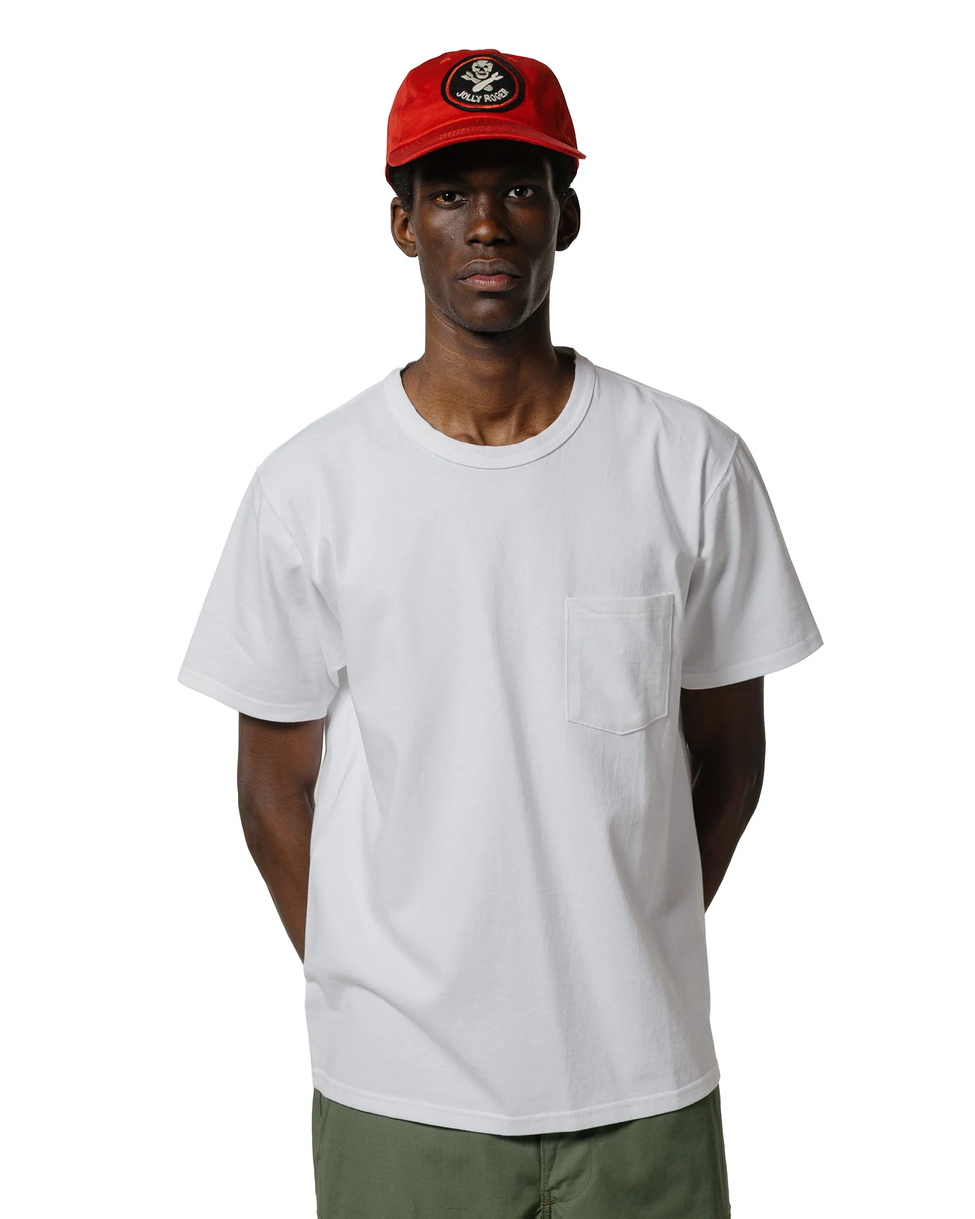 The Real McCoy's MC22006 Pocket Tee White sold by Lost & Found product image thumbnail 2
