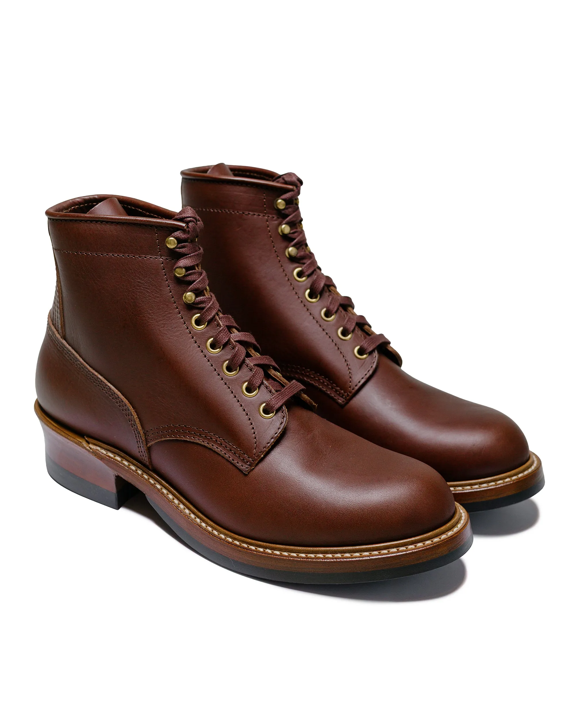 John Lofgren Bootmaker Steel Gang SW Boots Badalassi Carlo Vegetable Tanned Leather Tobacco sold by Lost & Found product image thumbnail 2