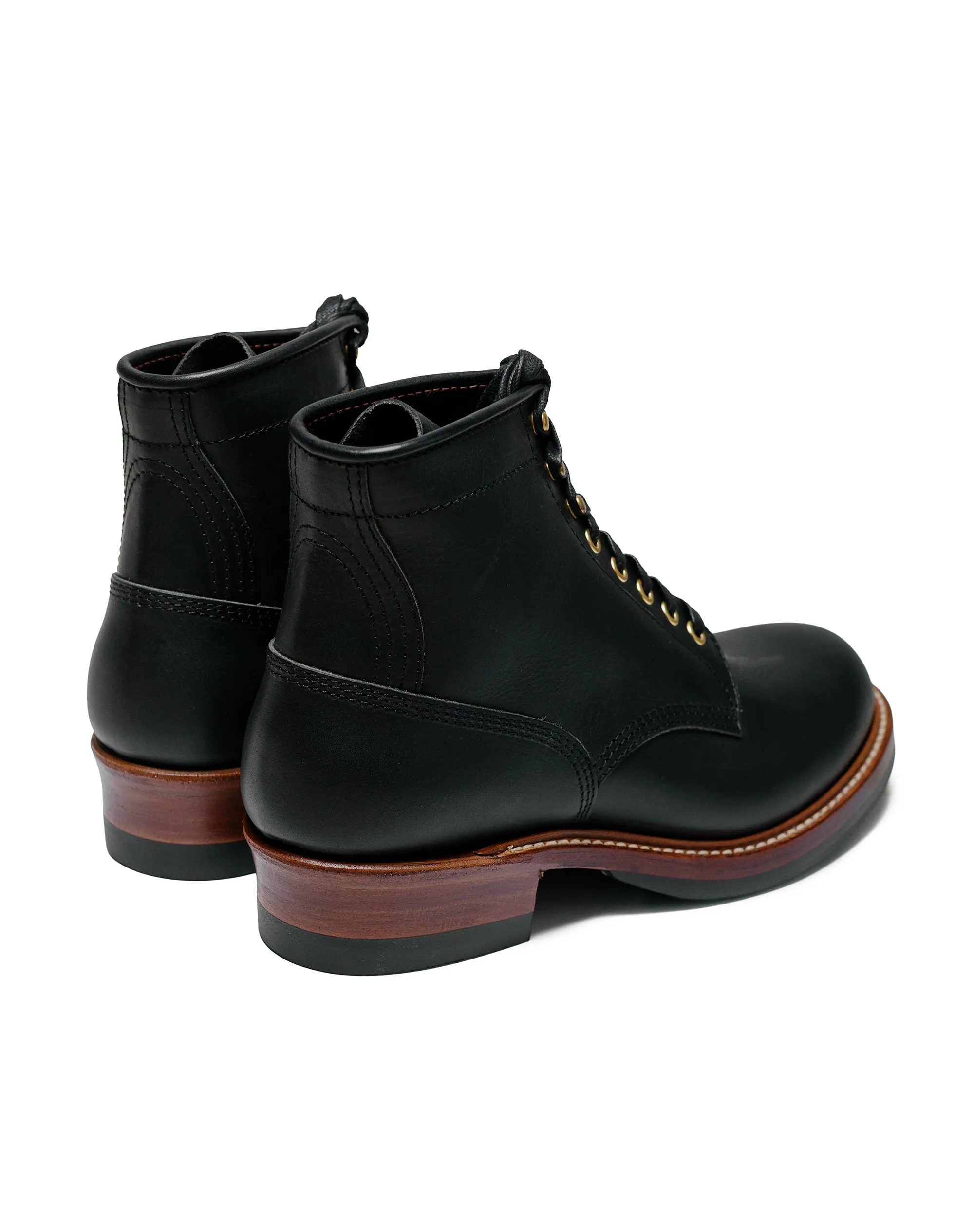 John Lofgren Bootmaker Steel Gang SW Boots Badalassi Carlo Vegetable Tanned Leather Black sold by Lost & Found product image thumbnail 3