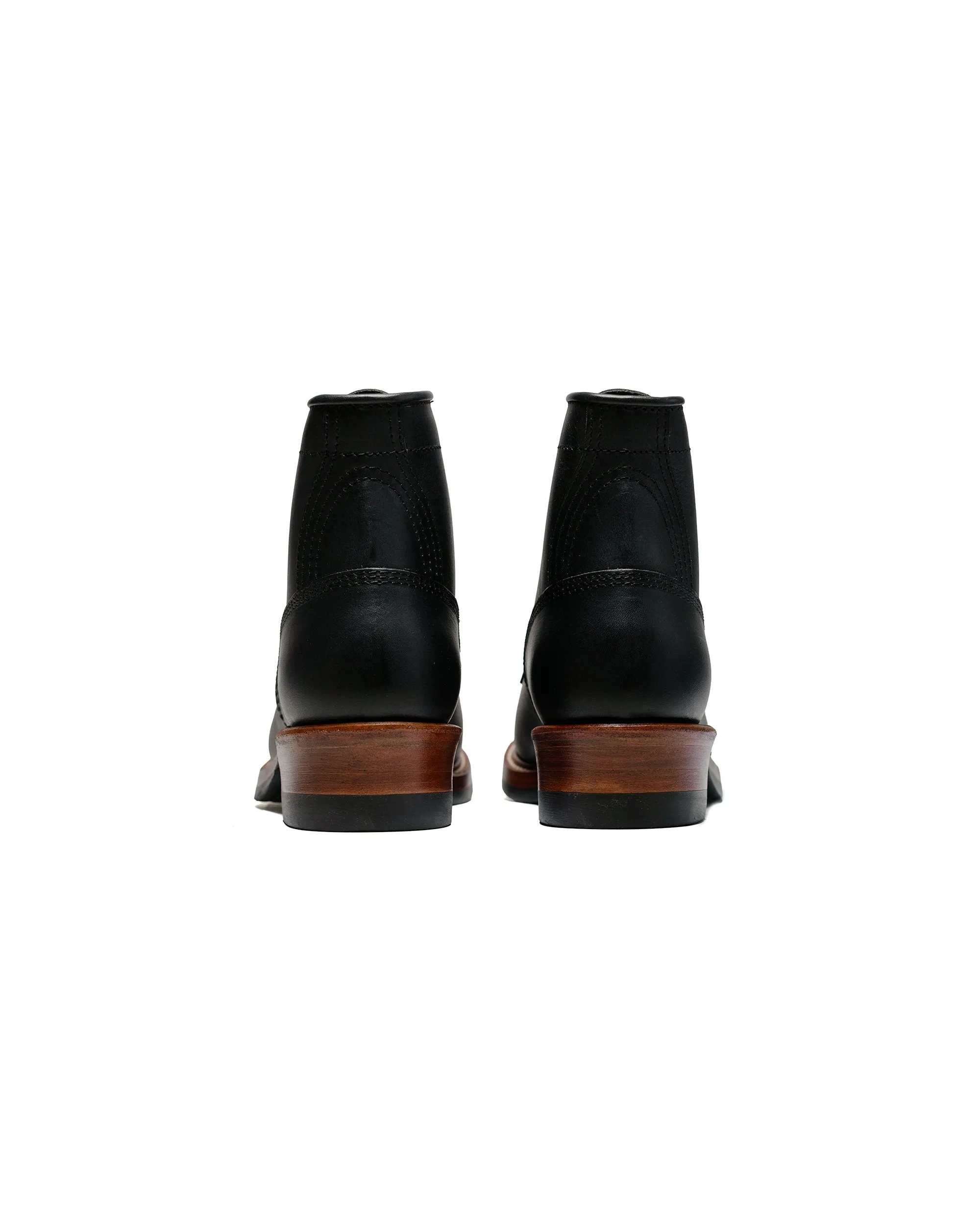 John Lofgren Bootmaker Steel Gang SW Boots Badalassi Carlo Vegetable Tanned Leather Black sold by Lost & Found product image thumbnail 4