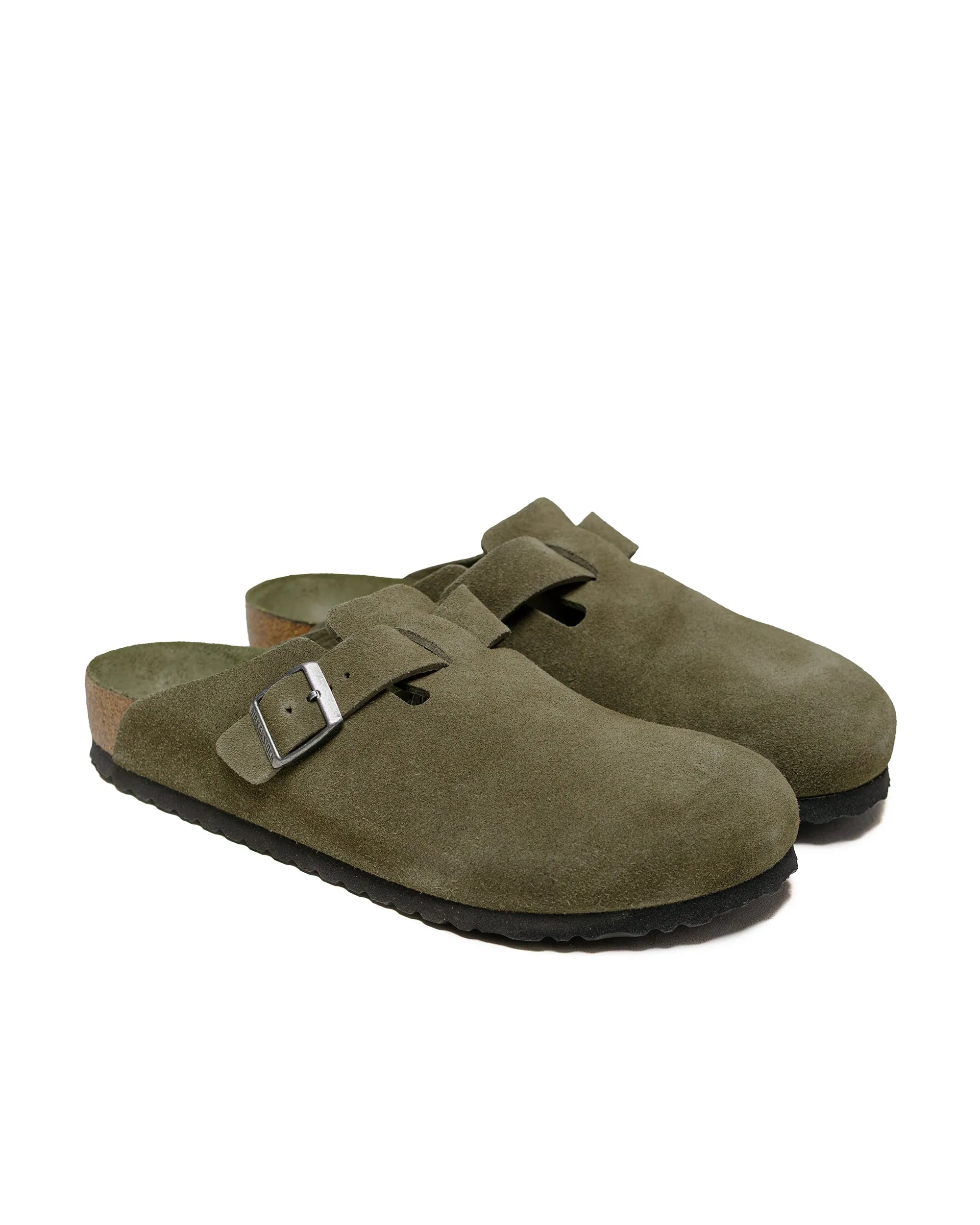 Birkenstock Boston Thyme Tonal Suede sold by Lost & Found product image thumbnail 2