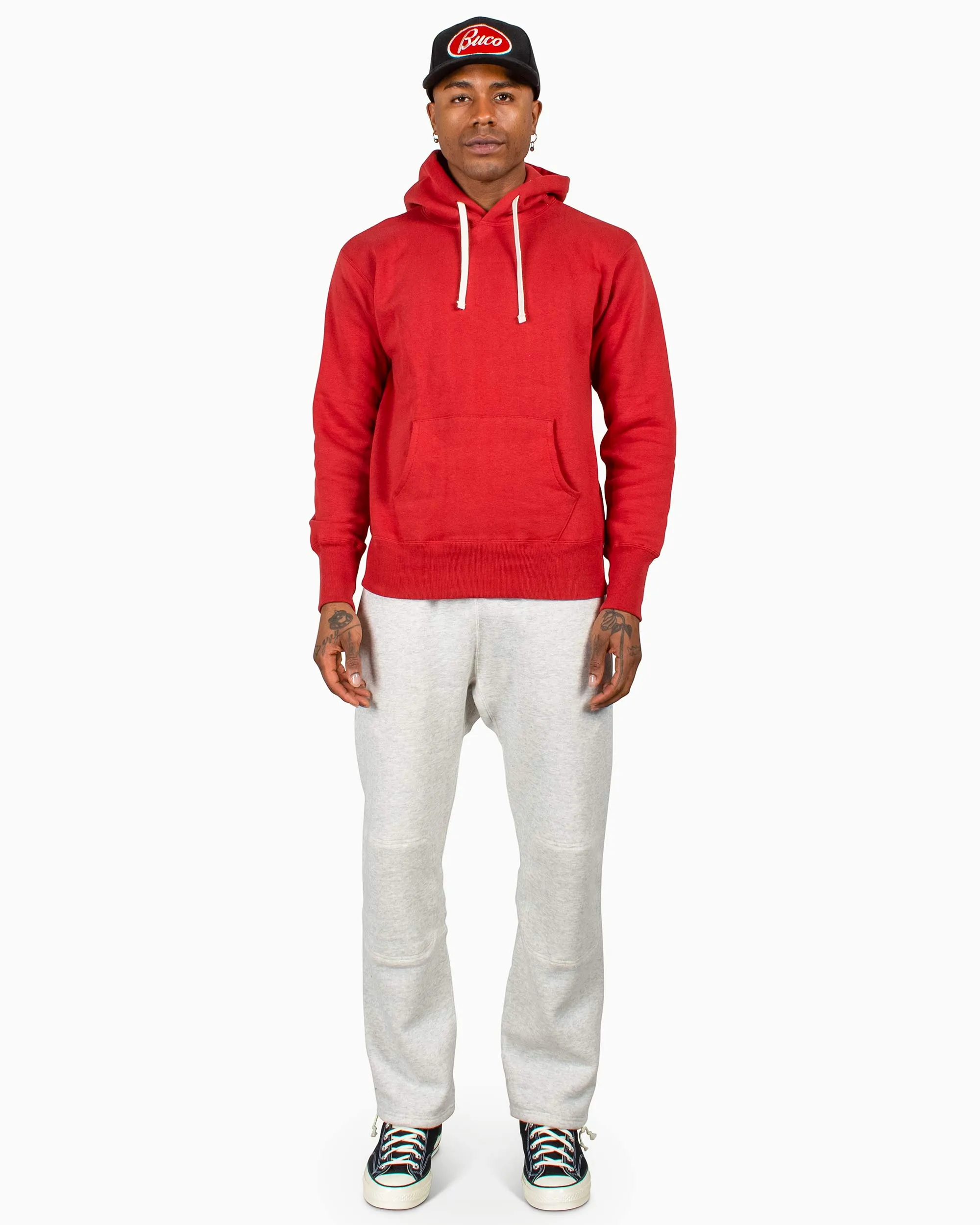 The Real McCoy’s MC19124 10 oz. Loopwheel Parka Cherry sold by Lost & Found product image thumbnail 2