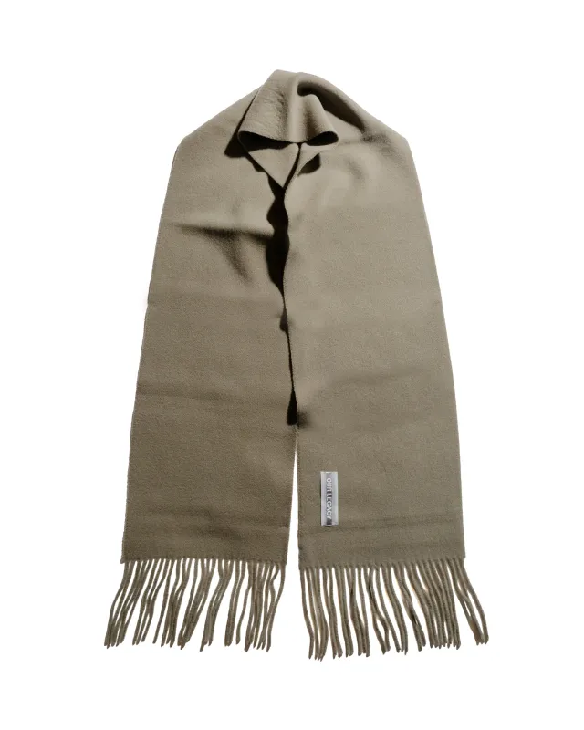 Our Legacy Estate Scarf Black Fuzzy Alpaca Check | Parallel