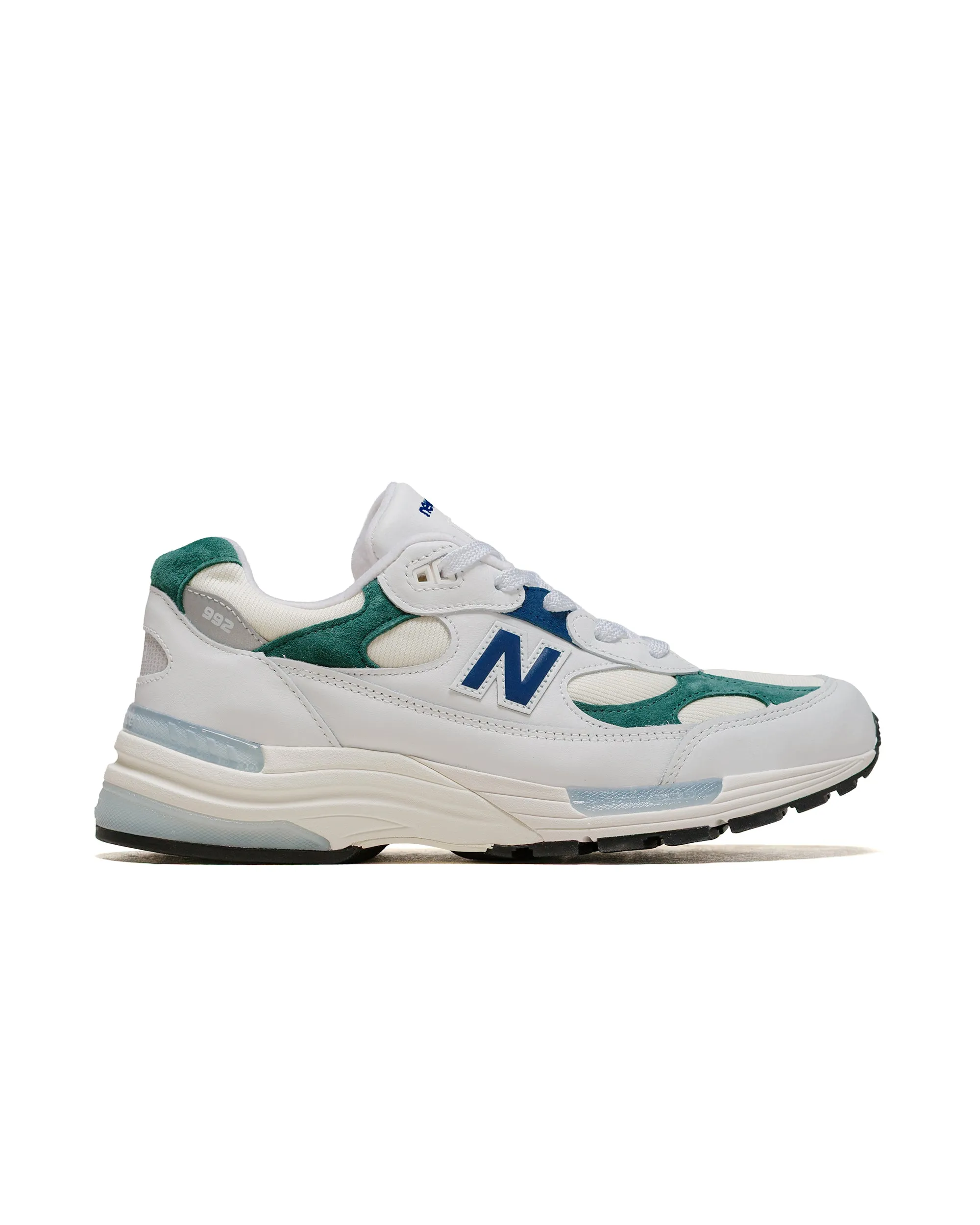 New Balance U992GB White/Marsh Green sold by Lost & Found