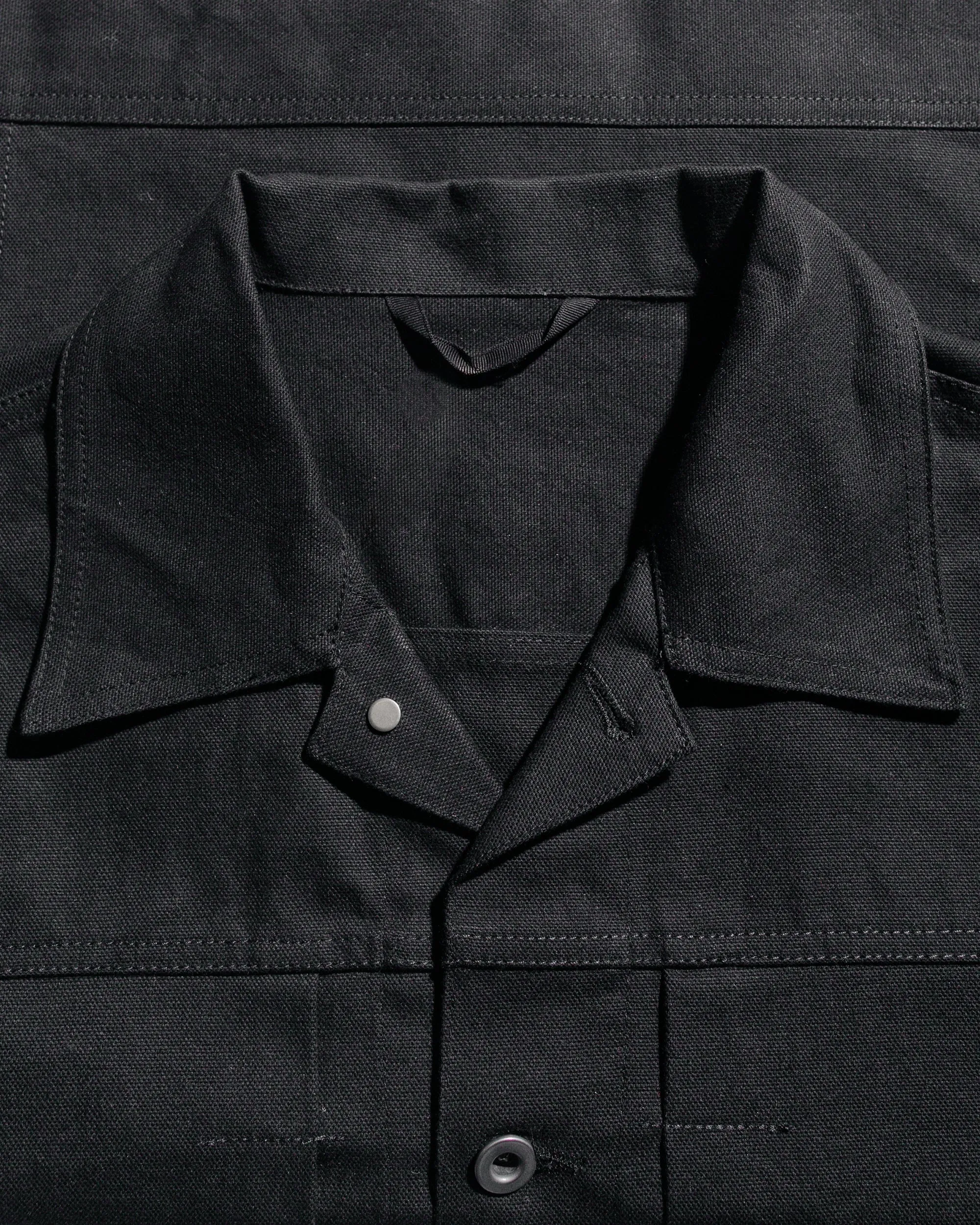 James Coward Range Jacket Black Cotton Washi Oxford Cloth sold by Lost & Found product image thumbnail 5
