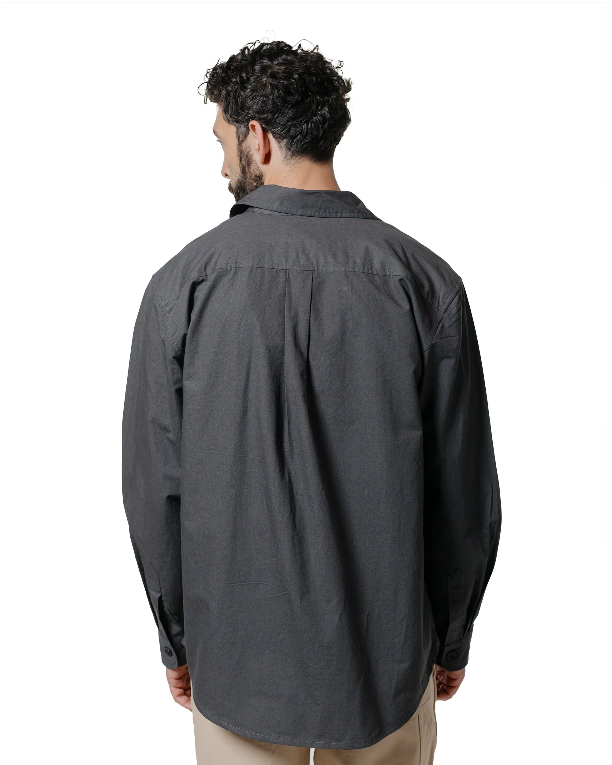 James Coward Filter Shirt Charcoal Cotton Washi sold by Lost & Found product image thumbnail 3