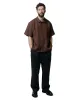 James Coward Sundown Shirt Chocolate Brown Welterweight Linen sold by Lost & Found