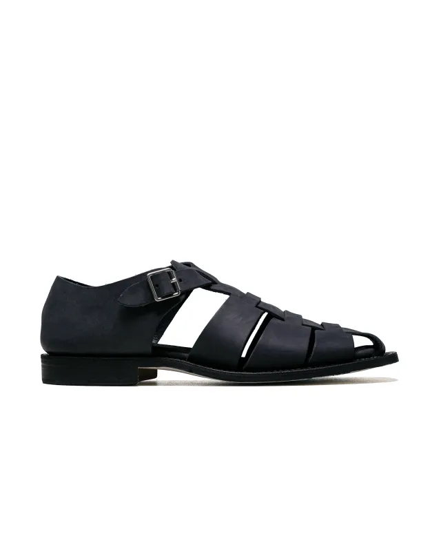 Phigvel Gurkha Sandal Black sold by Lost & Found