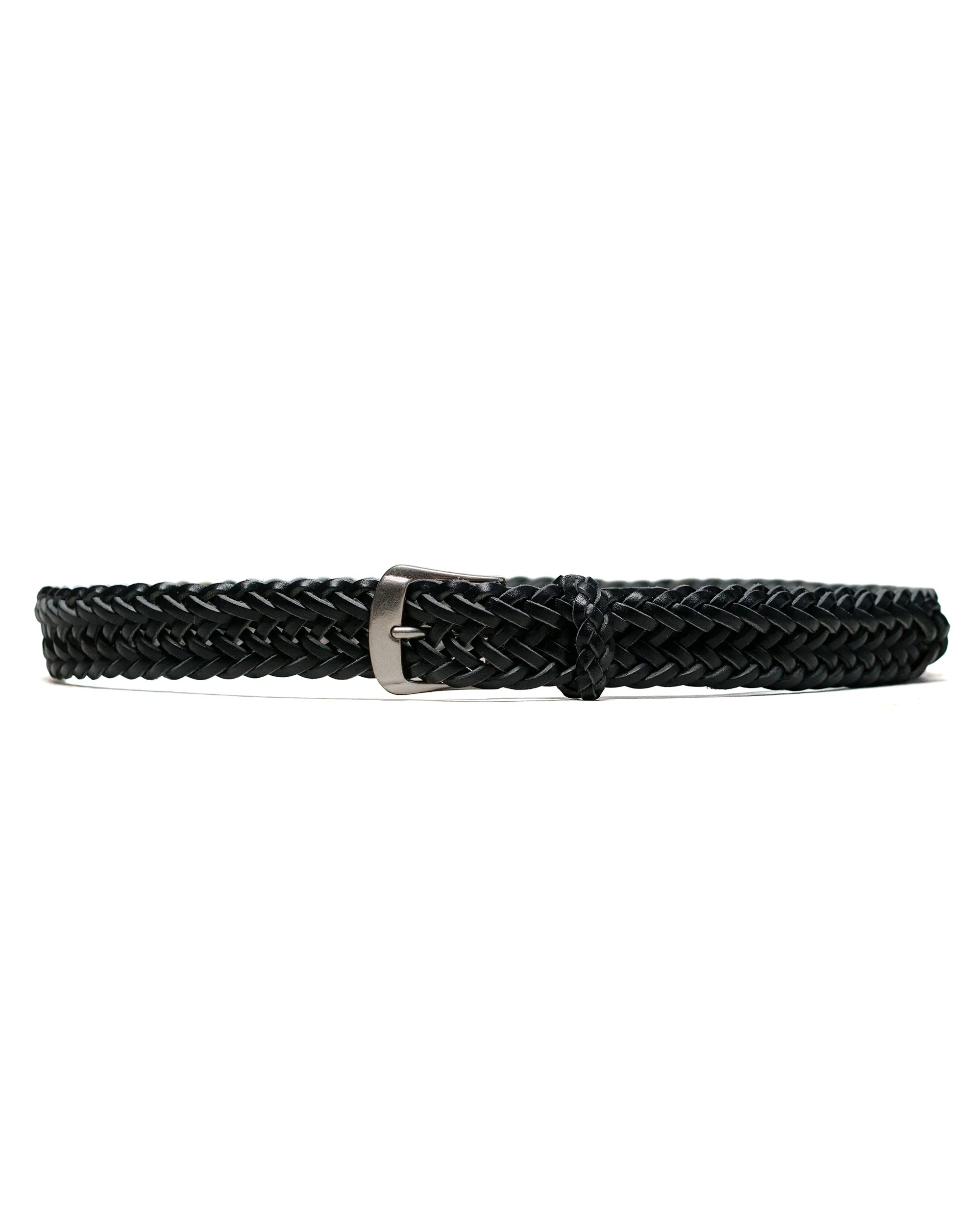 Phigvel Leather Mesh Belt Black sold by Lost & Found