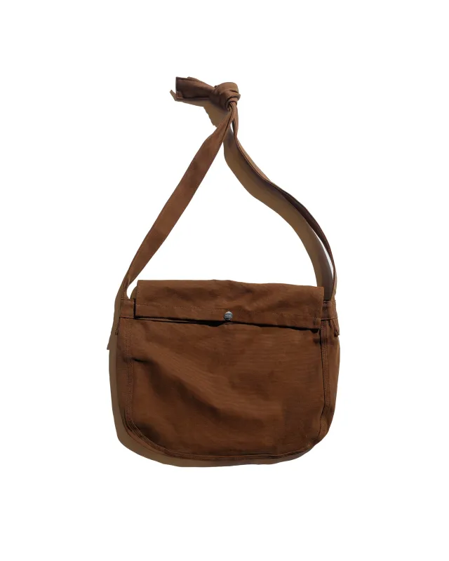 Phigvel Duck Cloth Mail Bag Brown sold by Lost & Found