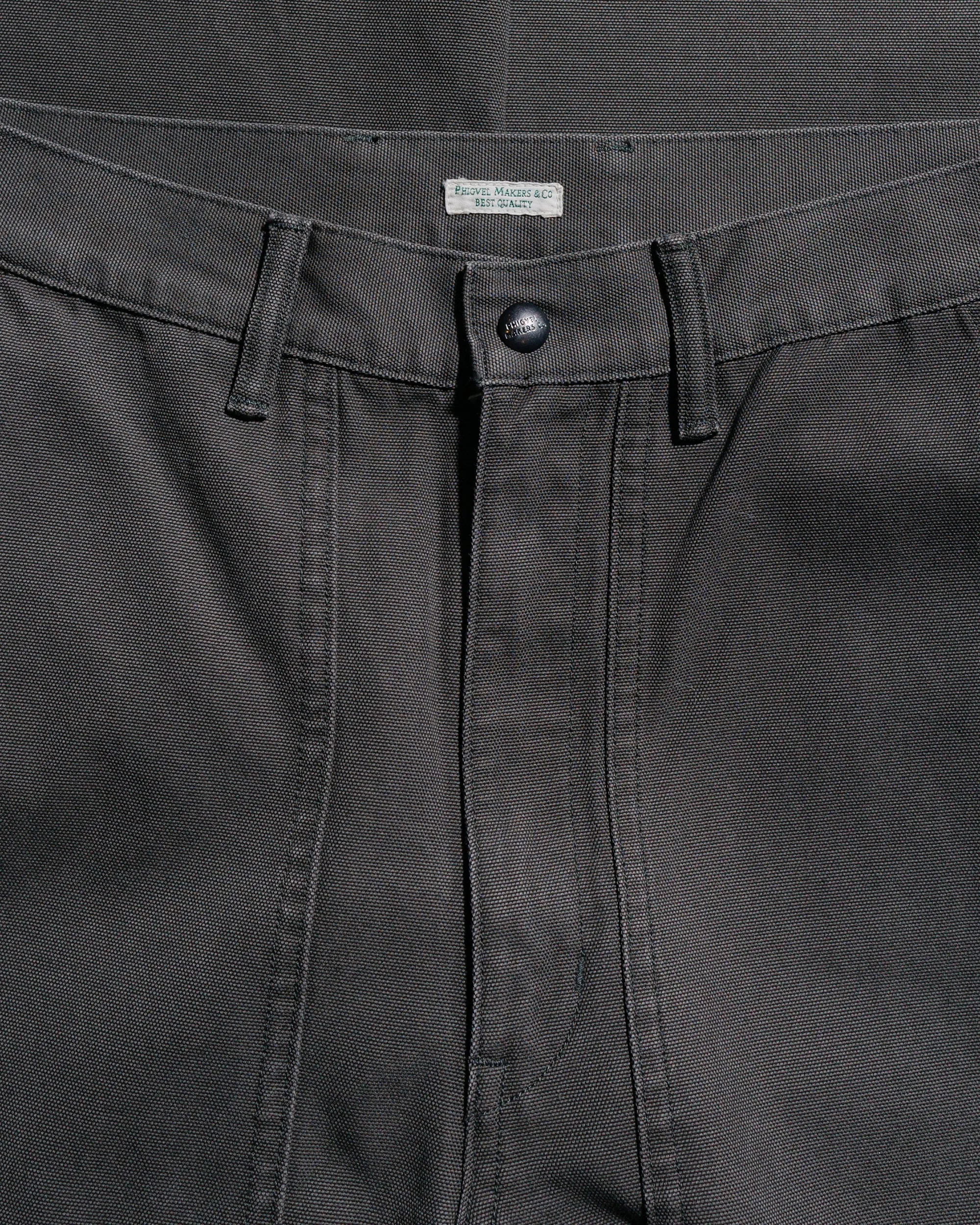 Phigvel Duck Cloth Work Painter Charcoal sold by Lost & Found product image thumbnail 5