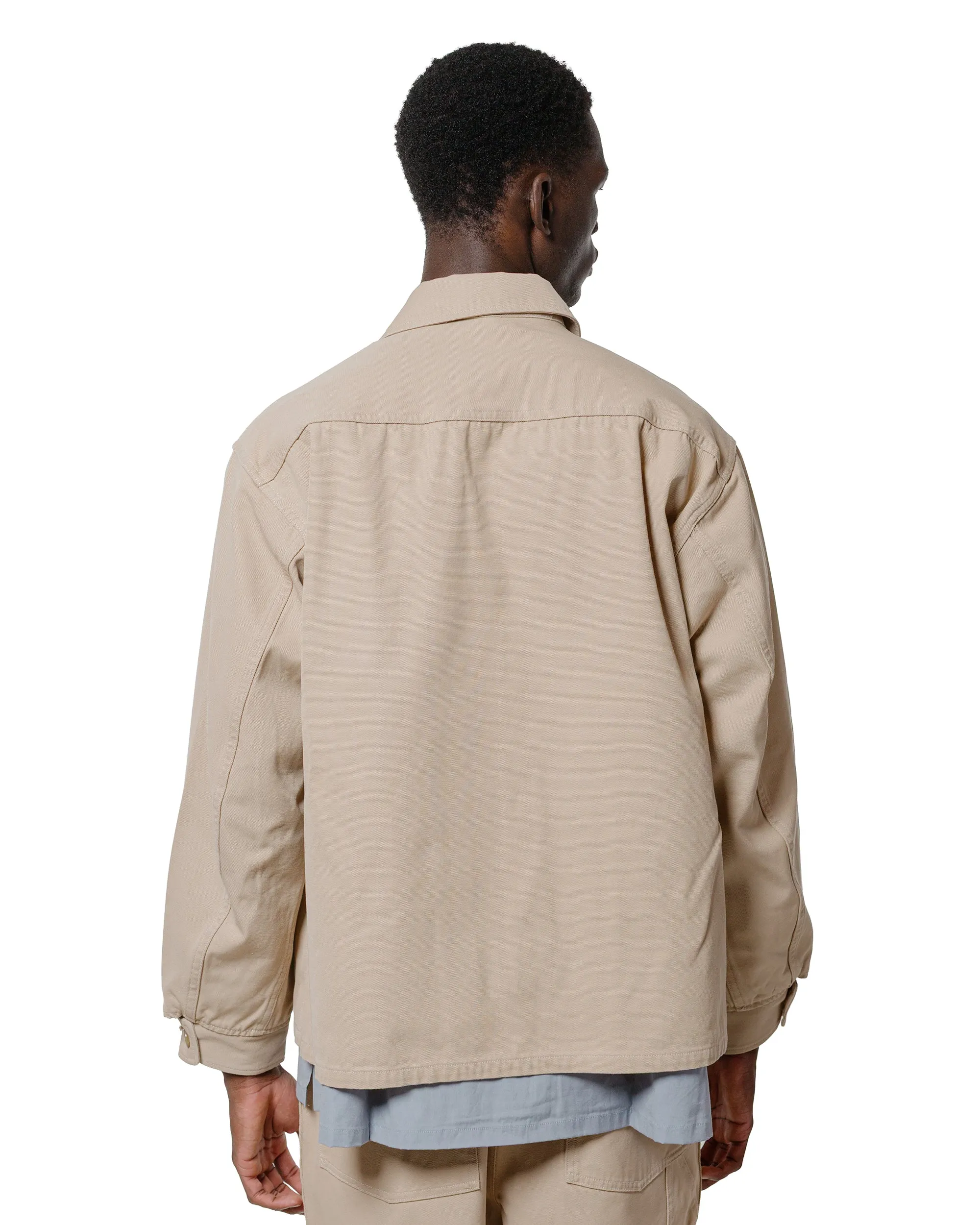 Phigvel Duck Cloth Workaday Jacket Cream sold by Lost & Found product image thumbnail 3