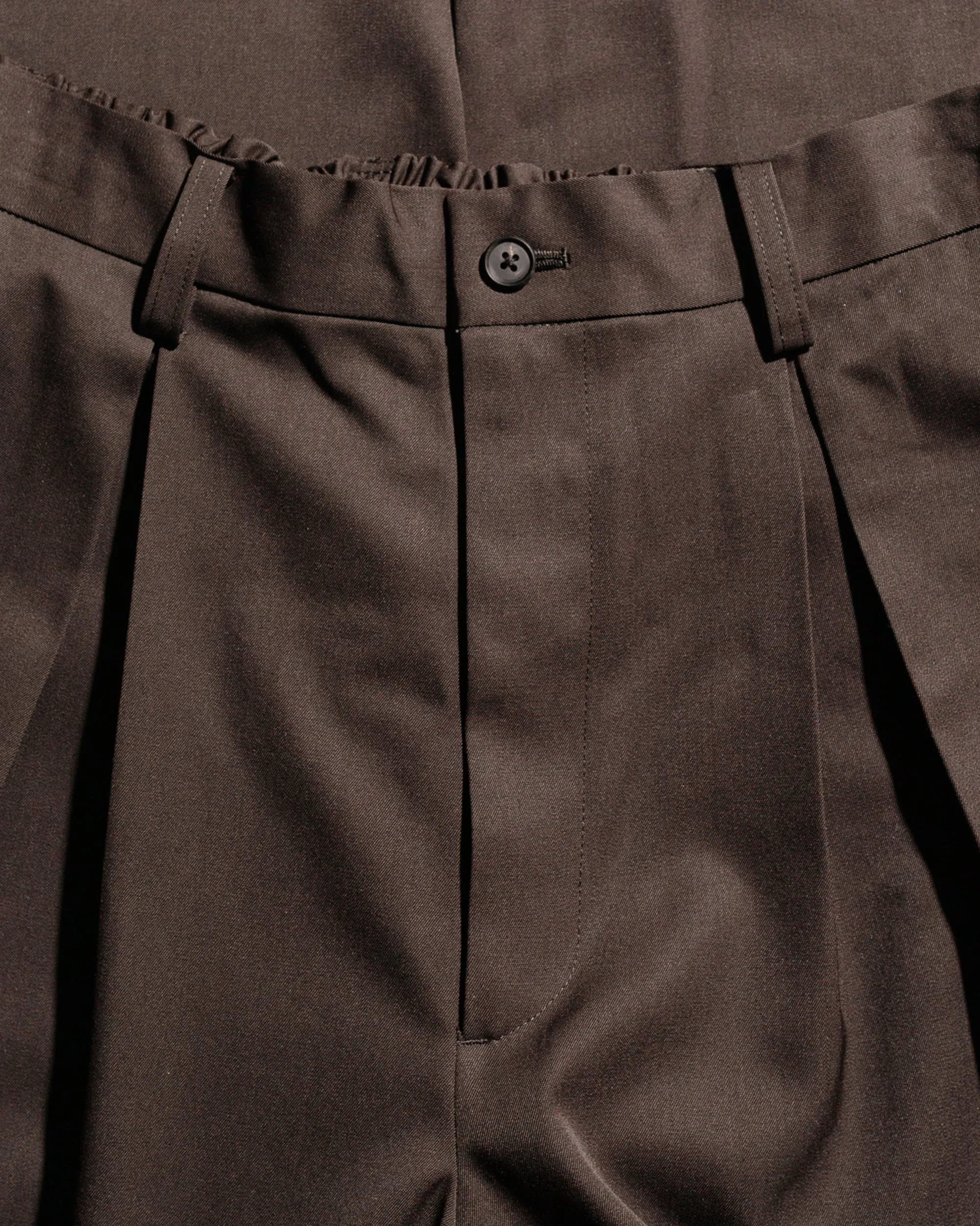 ssstein Easy Wide Trousers Grey Khaki sold by Lost & Found product image thumbnail 5