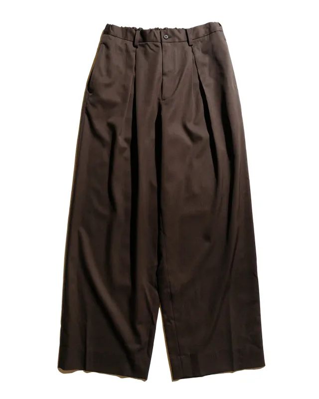 ssstein Easy Wide Trousers Grey Khaki sold by Lost & Found