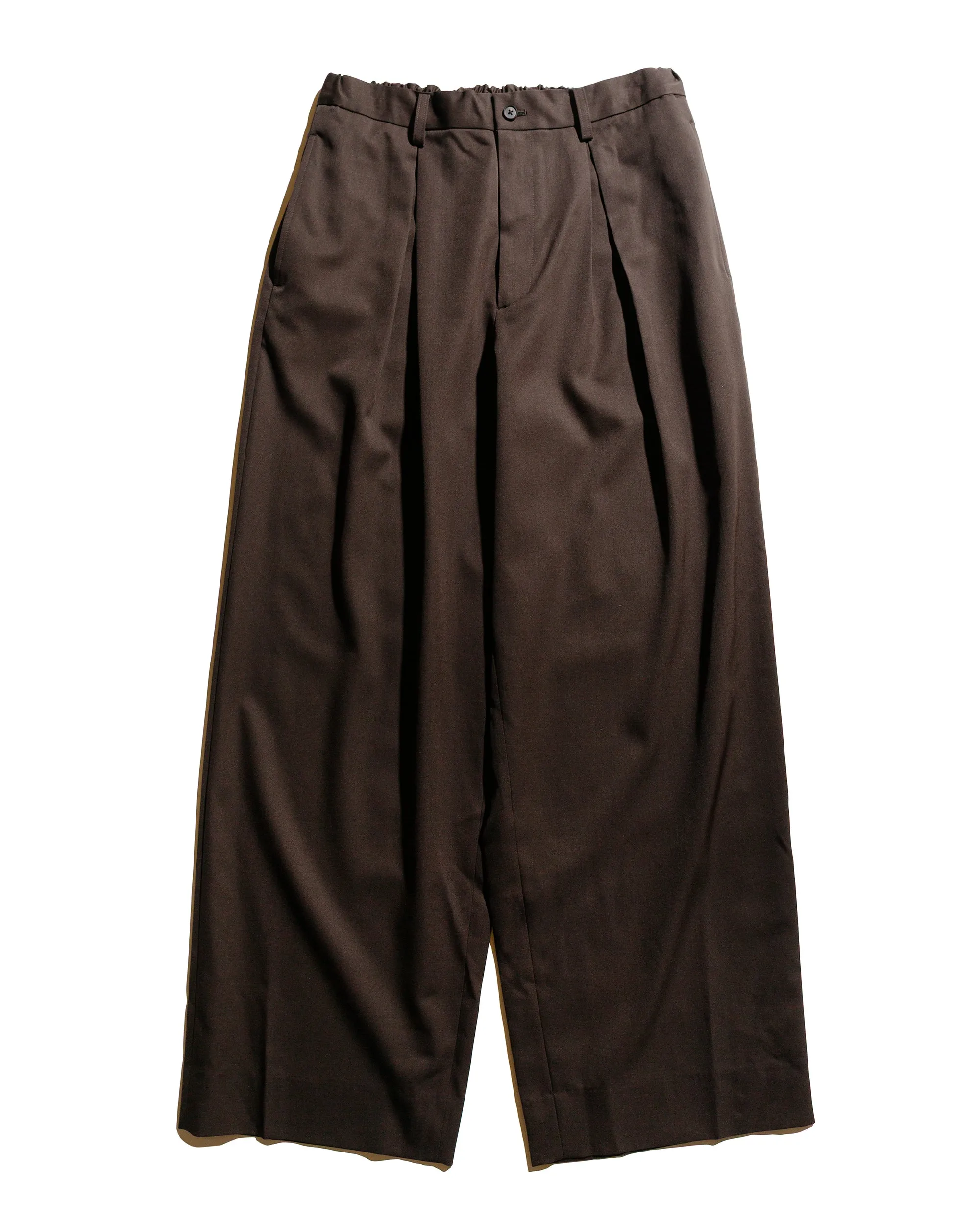 ssstein Easy Wide Trousers Grey Khaki sold by Lost & Found