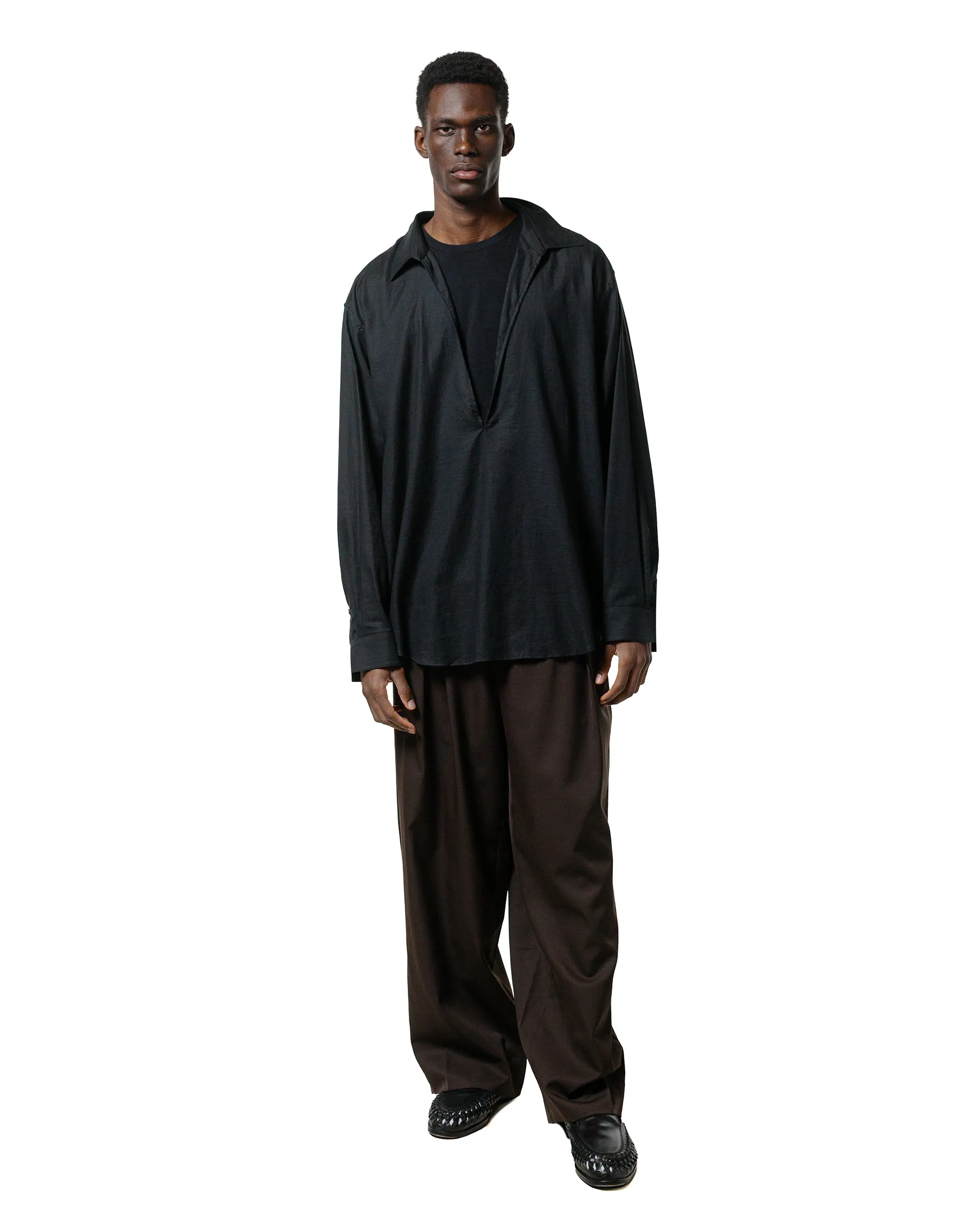 ssstein Easy Wide Trousers Grey Khaki sold by Lost & Found product image thumbnail 4