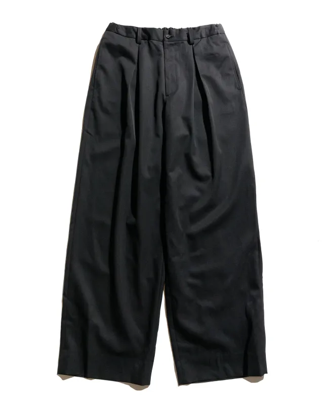 ssstein Easy Wide Trousers Black sold by Lost & Found