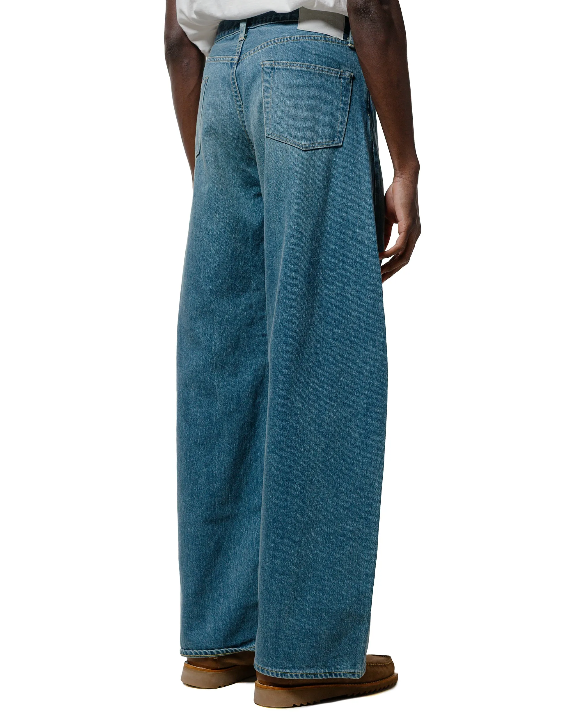 ssstein Deformation Wide Denim Jeans Indigo sold by Lost & Found product image thumbnail 3