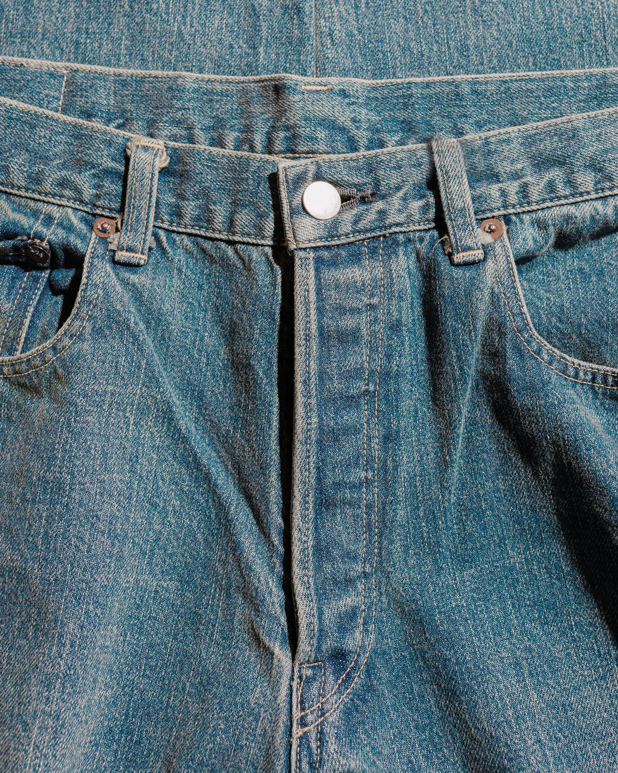 ssstein Vintage Reproduction Denim Jeans Indigo sold by Lost & Found product image thumbnail 5