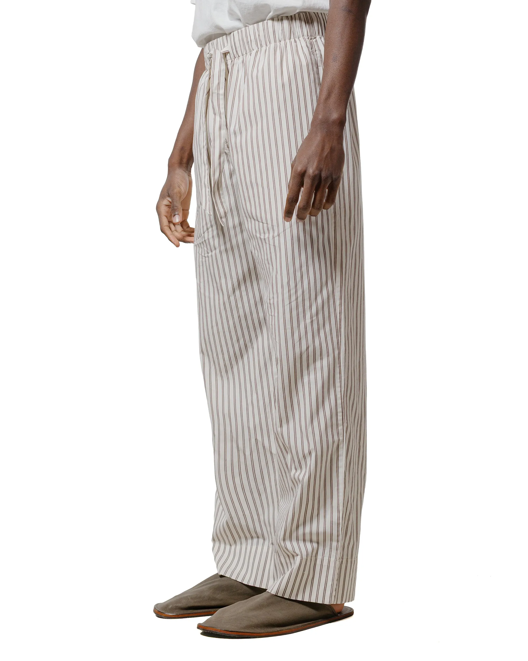 Tekla Poplin Pyjama Pants Hopper Stripes sold by Lost & Found product image thumbnail 2