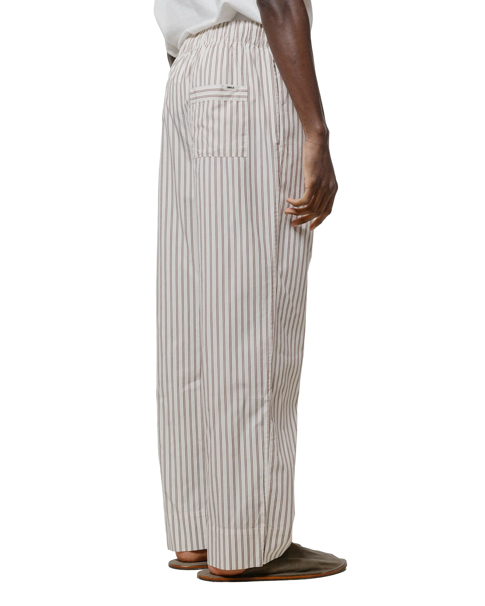 Tekla Poplin Pyjama Pants Hopper Stripes sold by Lost & Found product image thumbnail 3