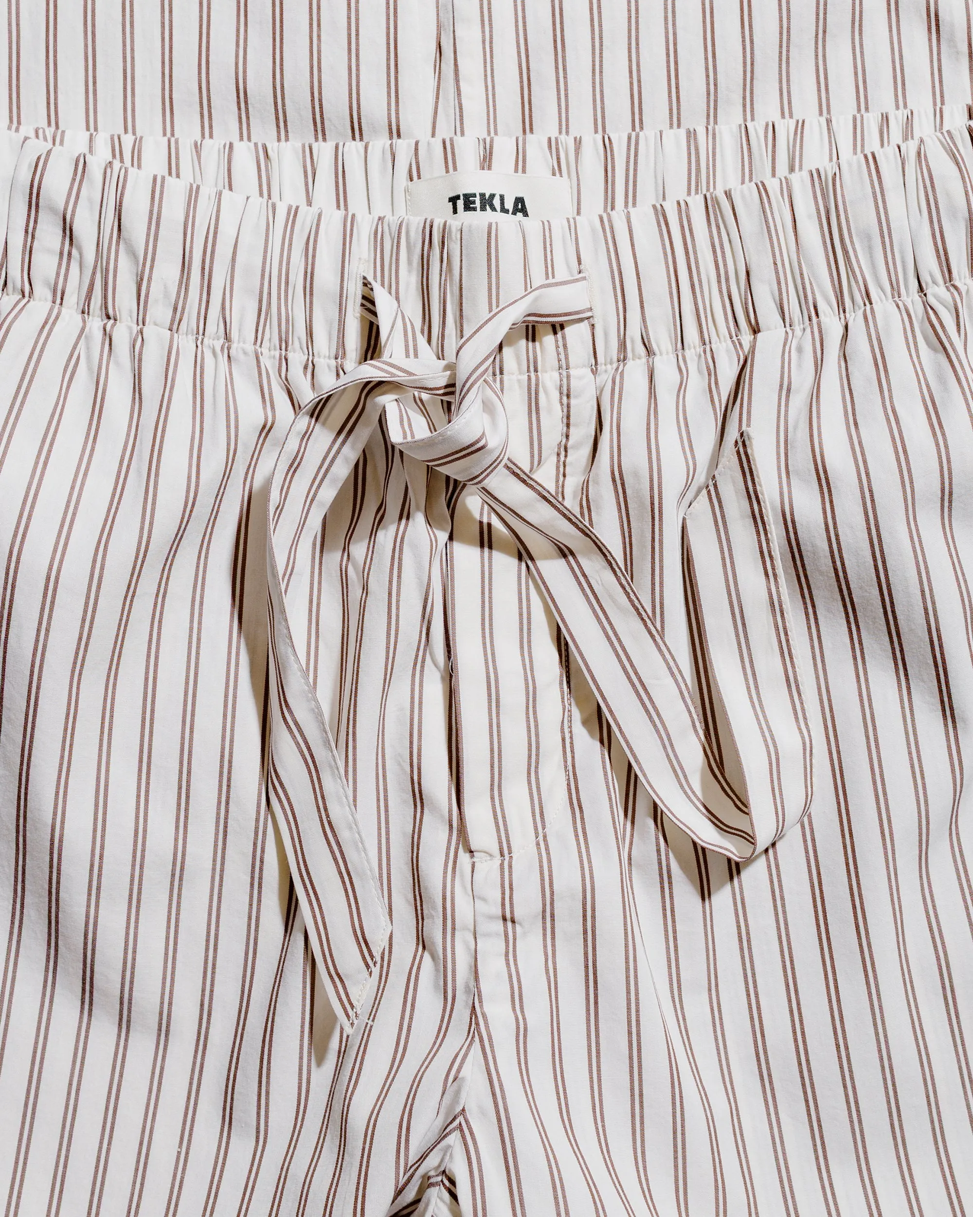Tekla Poplin Pyjama Pants Hopper Stripes sold by Lost & Found product image thumbnail 5