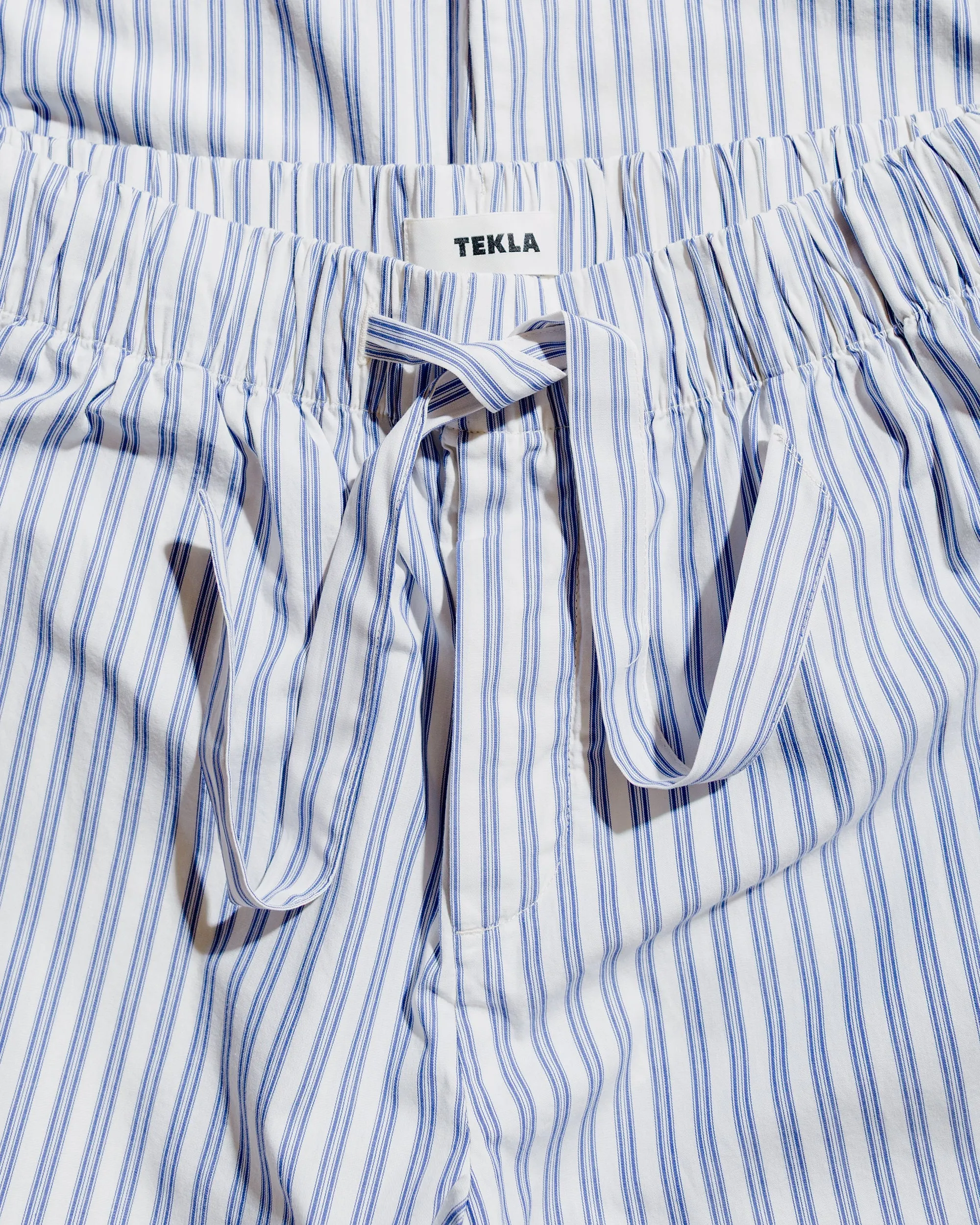 Tekla Poplin Pyjama Pants Skagen Stripes sold by Lost & Found product image thumbnail 5