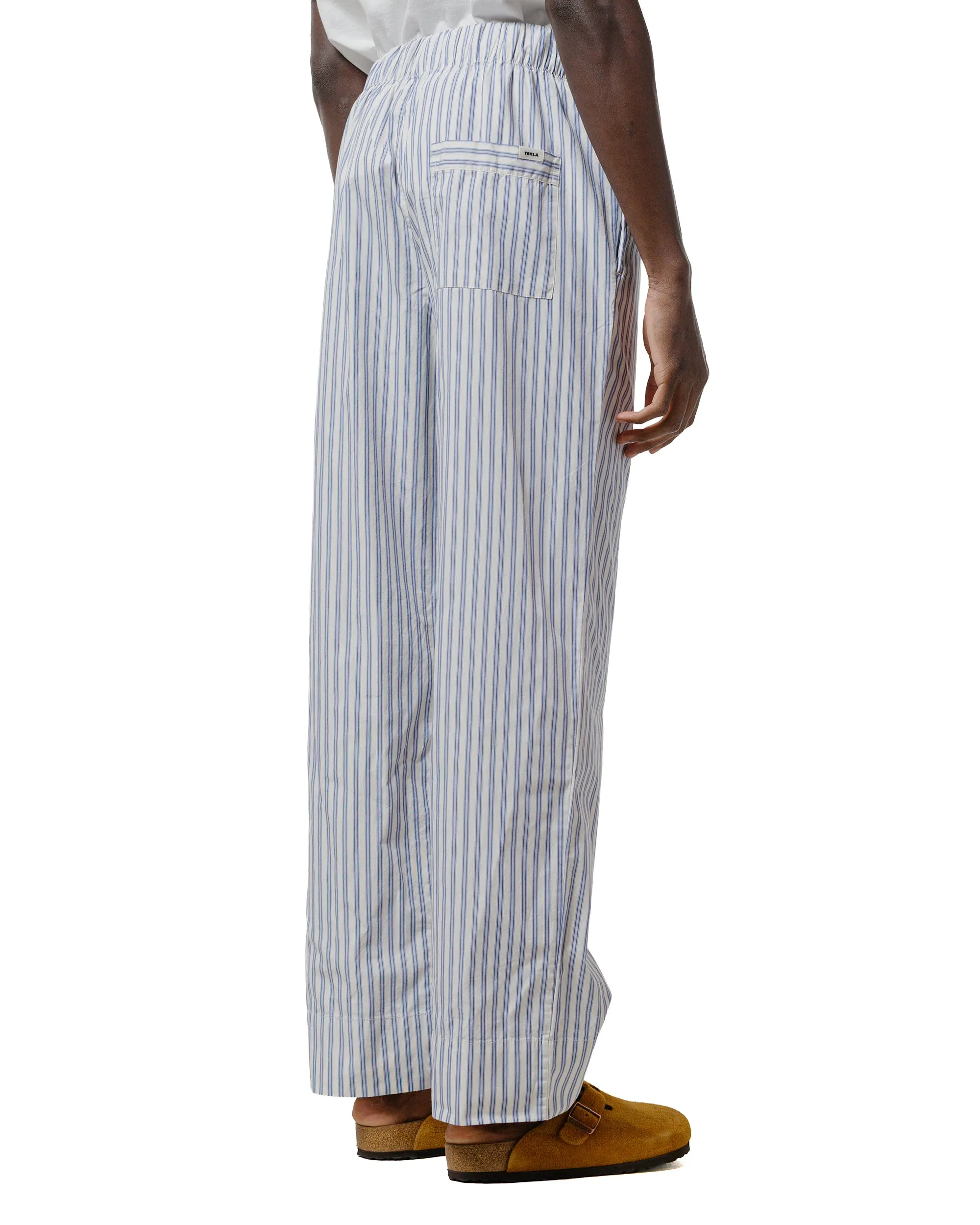 Tekla Poplin Pyjama Pants Skagen Stripes sold by Lost & Found product image thumbnail 3