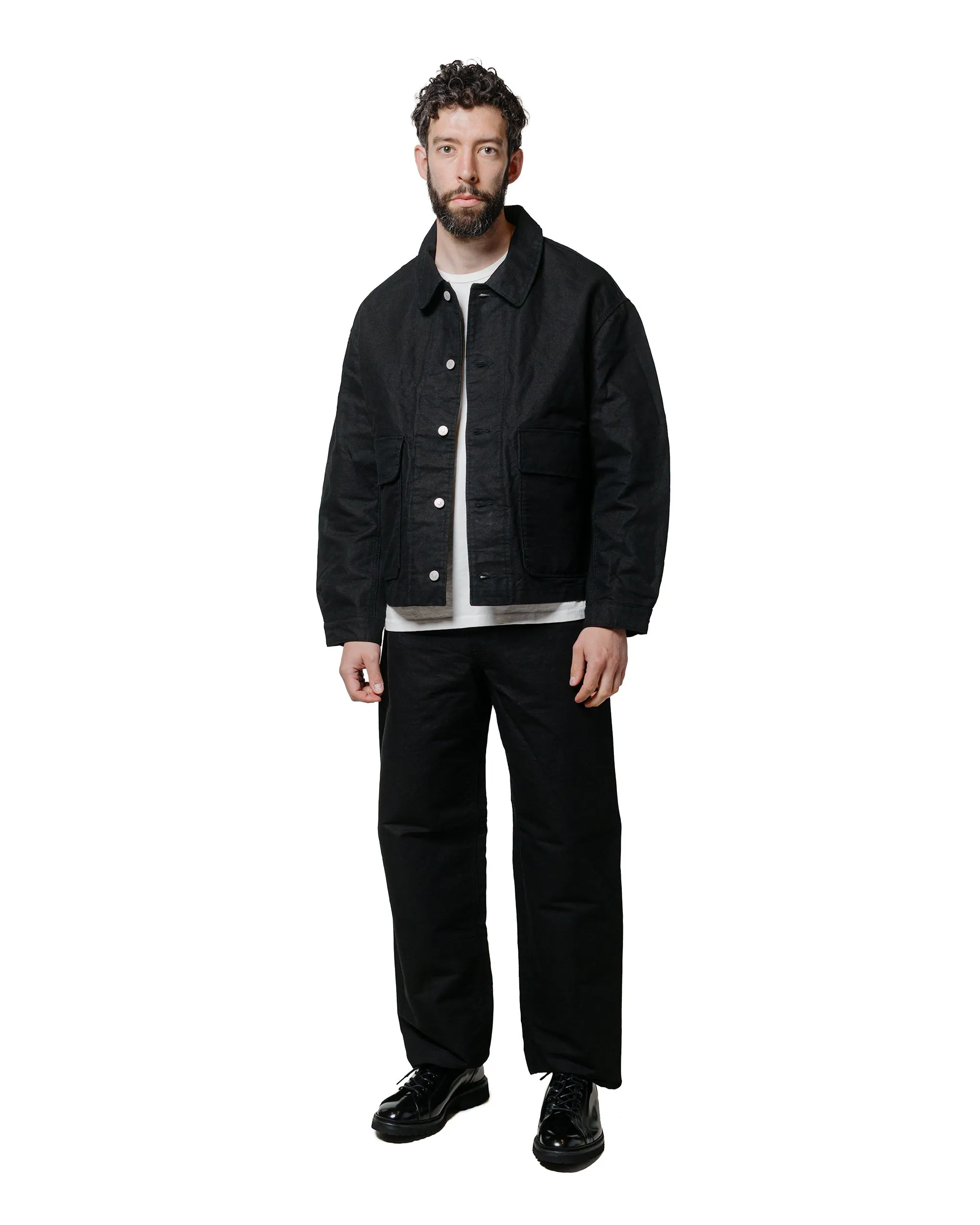 James Coward Replica Jacket Black Cotton Washi Duck sold by Lost & Found product image thumbnail 4