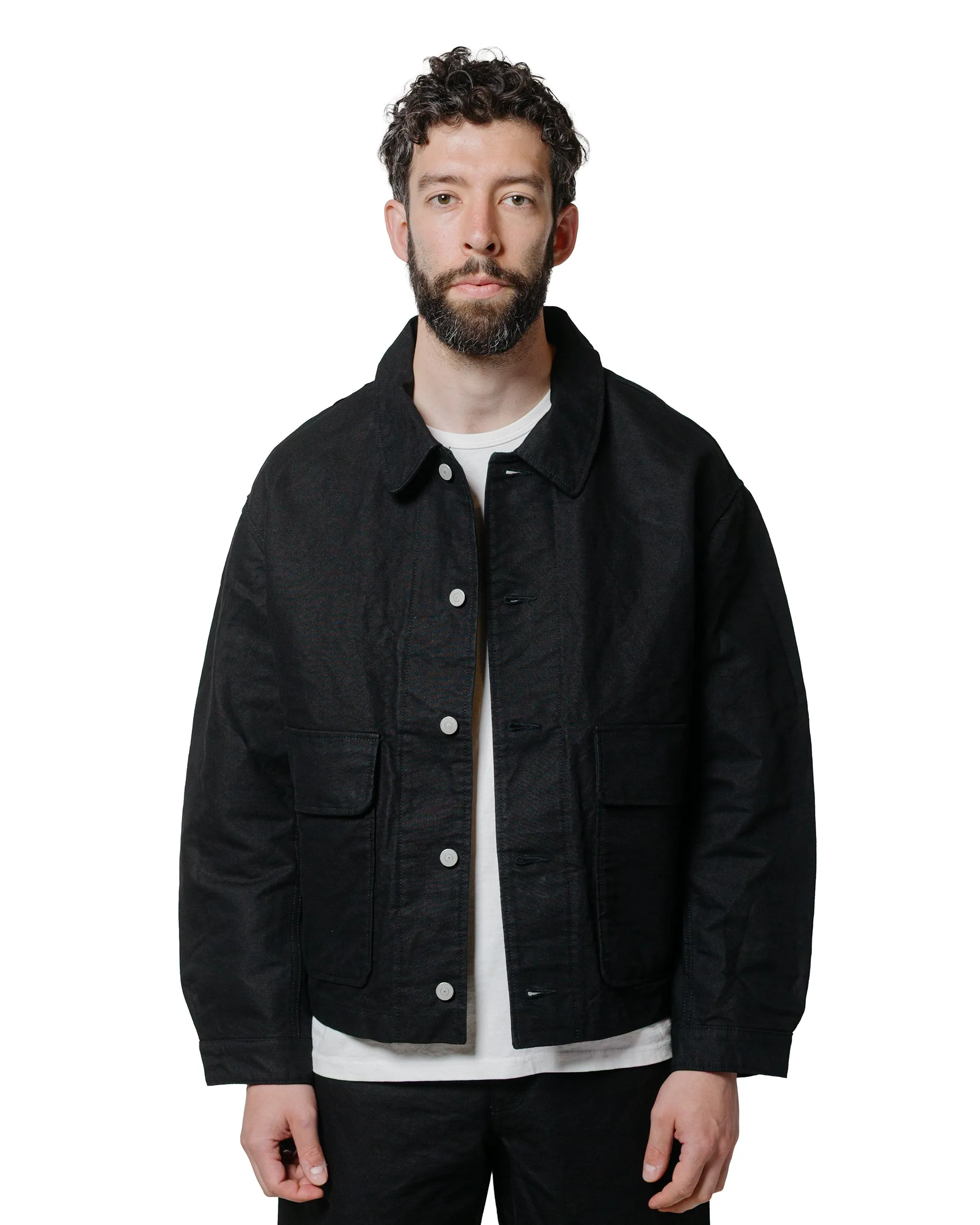 James Coward Replica Jacket Black Cotton Washi Duck sold by Lost & Found product image thumbnail 2