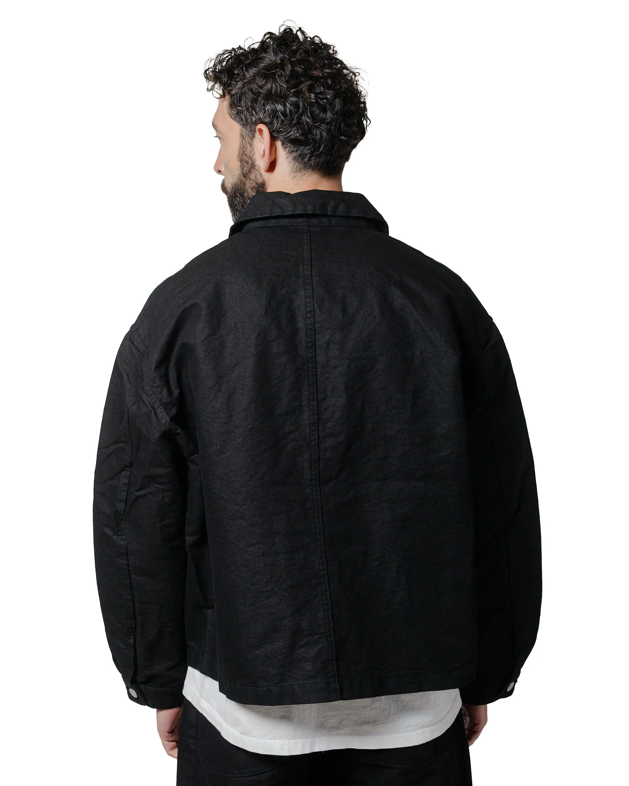 James Coward Replica Jacket Black Cotton Washi Duck sold by Lost & Found product image thumbnail 3