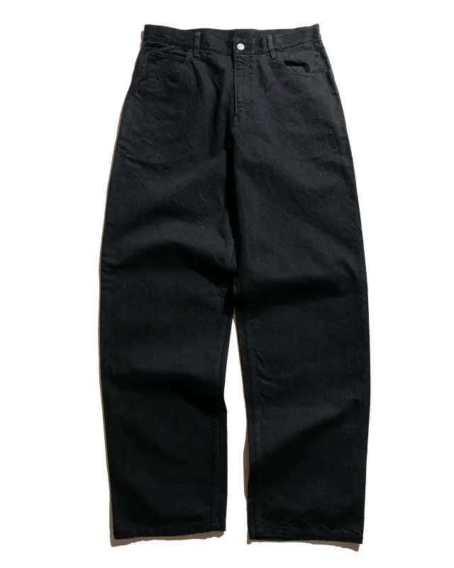 James Coward 5PKT Jean Black 12oz Denim sold by Lost & Found