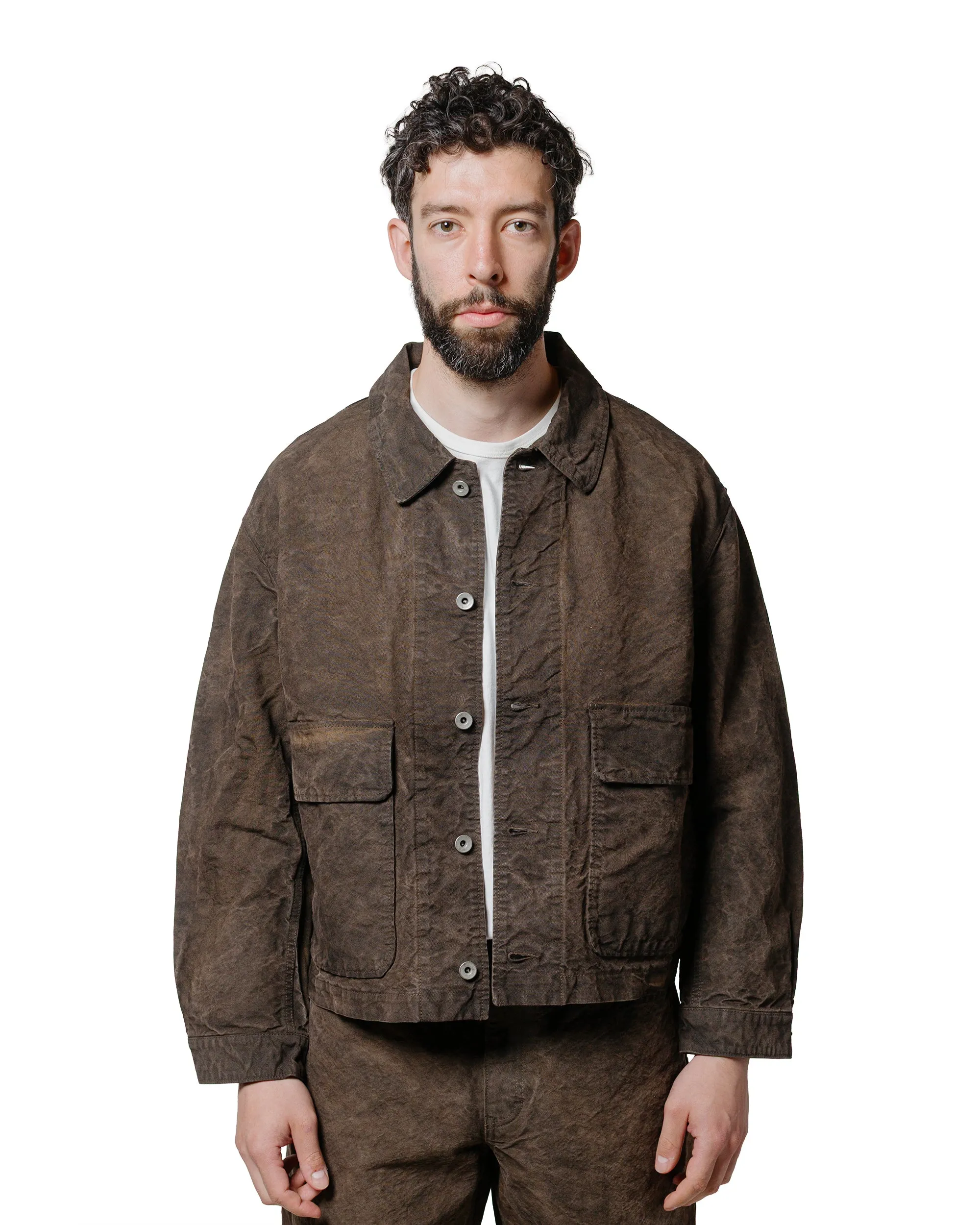 James Coward Replica Jacket Persimmon Cotton Washi Duck sold by Lost & Found product image thumbnail 2