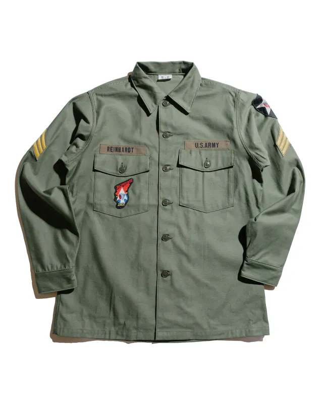 The Real McCoy's MS25002 OG-107 Utility Shirt / Imjin Scouts Olive sold by Lost & Found