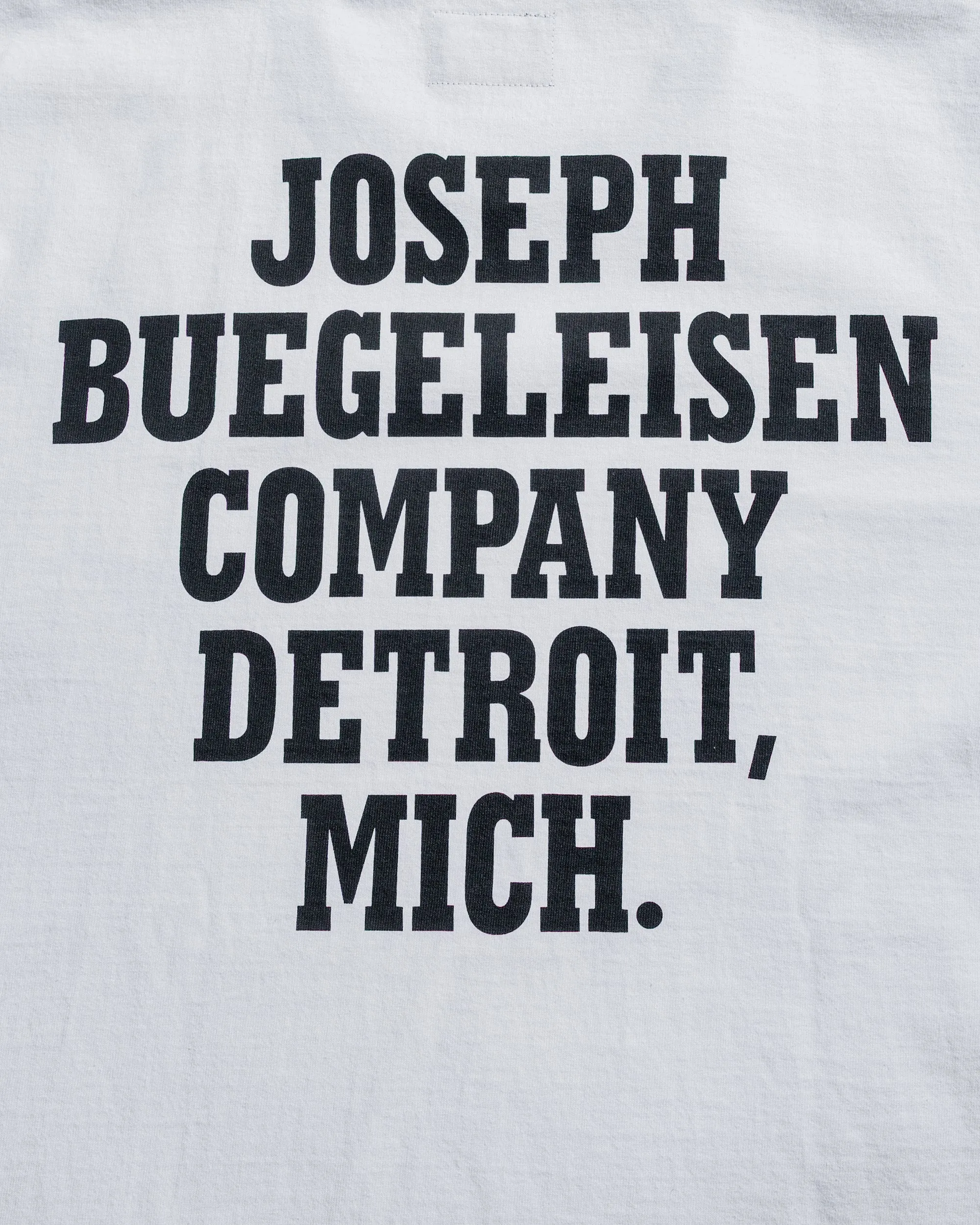 The Real McCoy's BC25004 Buco Tee / Flying Wheel White/Black sold by Lost & Found product image thumbnail 5