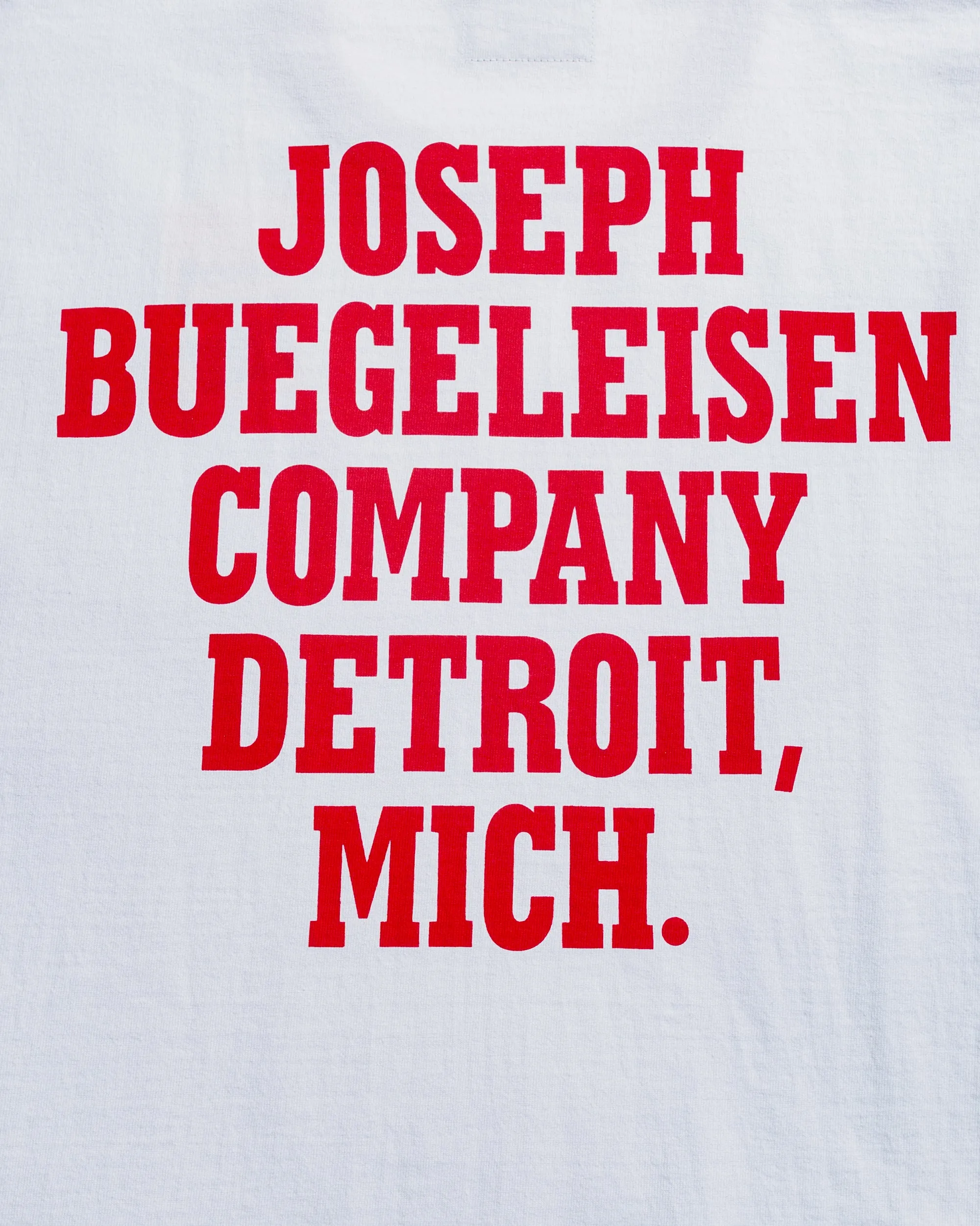 The Real McCoy's BC25004 Buco Tee / Flying Wheel White/Red sold by Lost & Found product image thumbnail 5