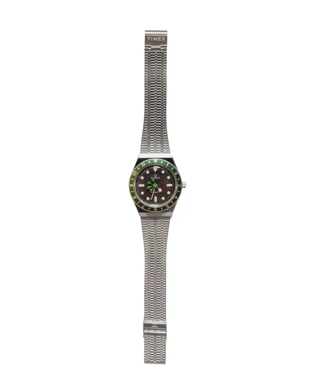 Timex Q Timex seconde/seconde/ 38mm Green Bezel sold by Lost & Found