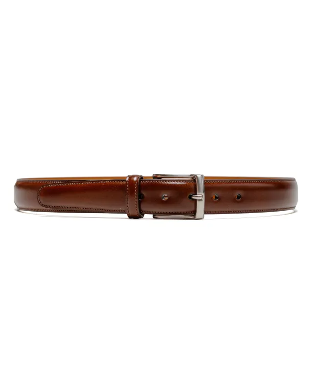 The Lakota House Layered Belt Mahogany sold by Lost & Found