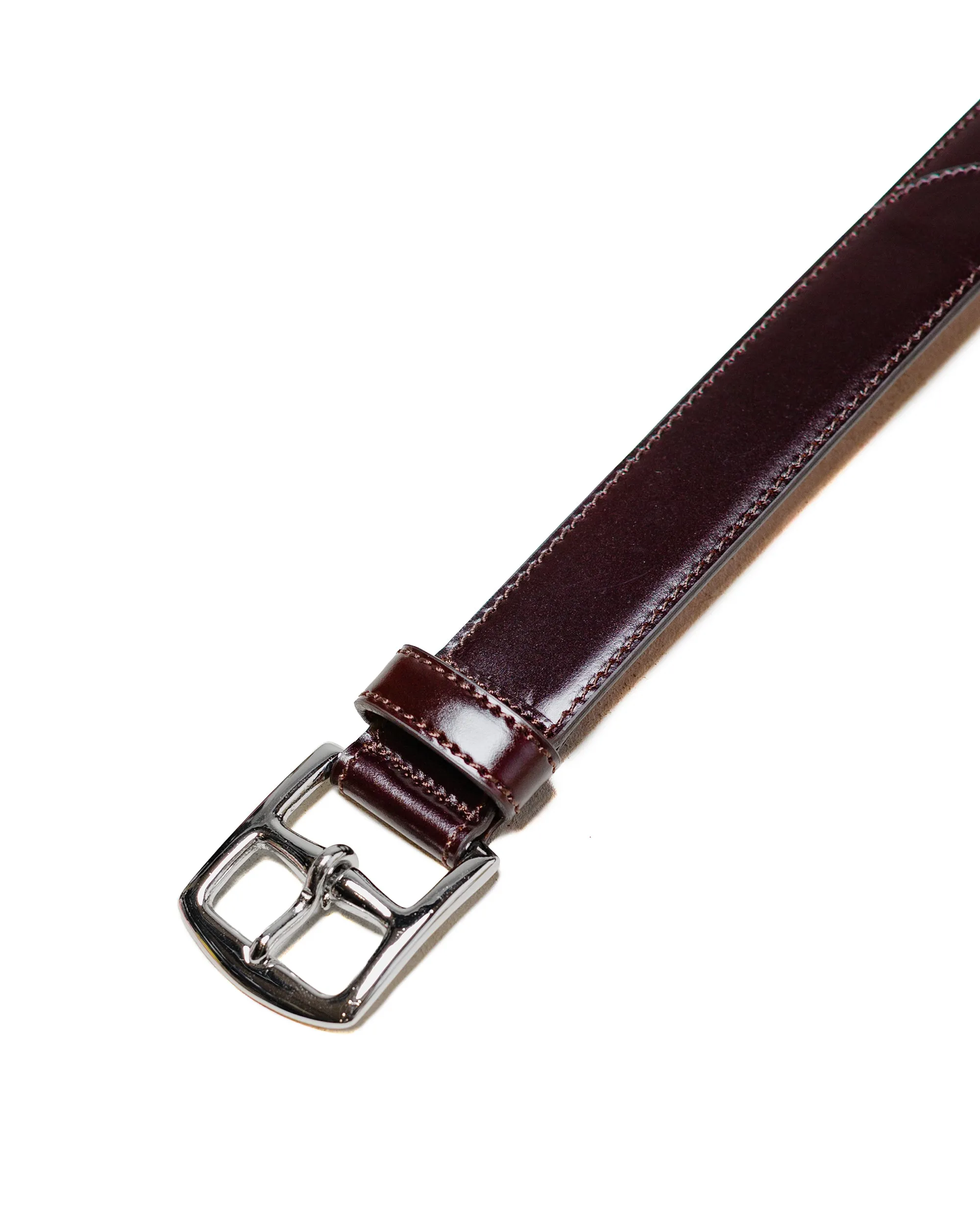 The Lakota House Harness Buckle Belt Burgundy sold by Lost & Found product image thumbnail 2