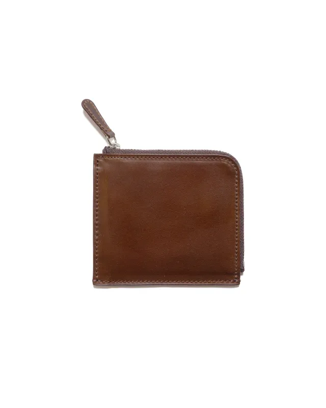 The Lakota House L-Zip Wallet Brown sold by Lost & Found