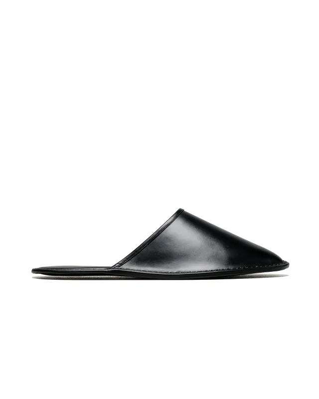 The Lakota House Slipper Black made by Lost & Found