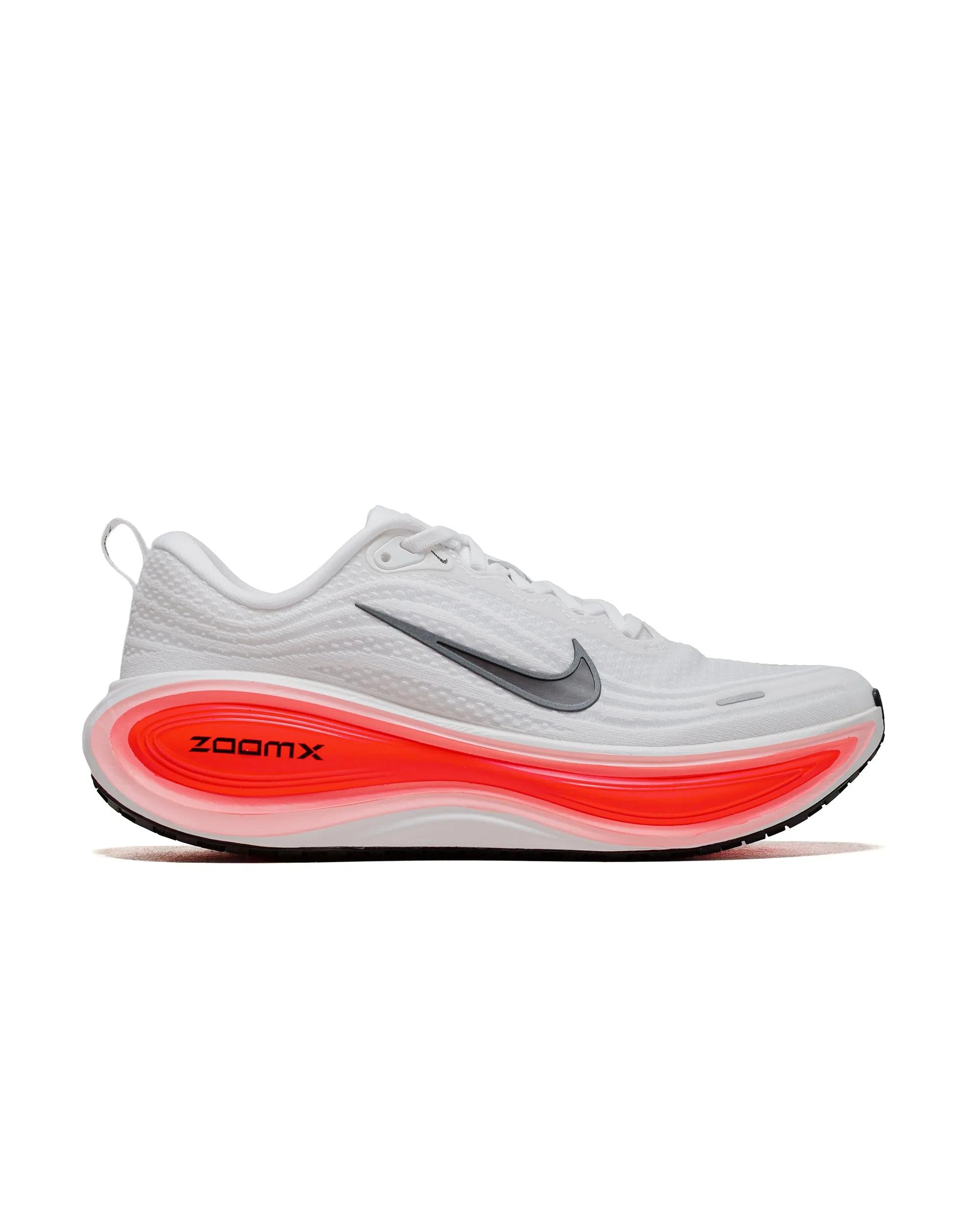 Nike Vomero Plus White/Bright Crimson/Metallic Silver sold by Lost & Found