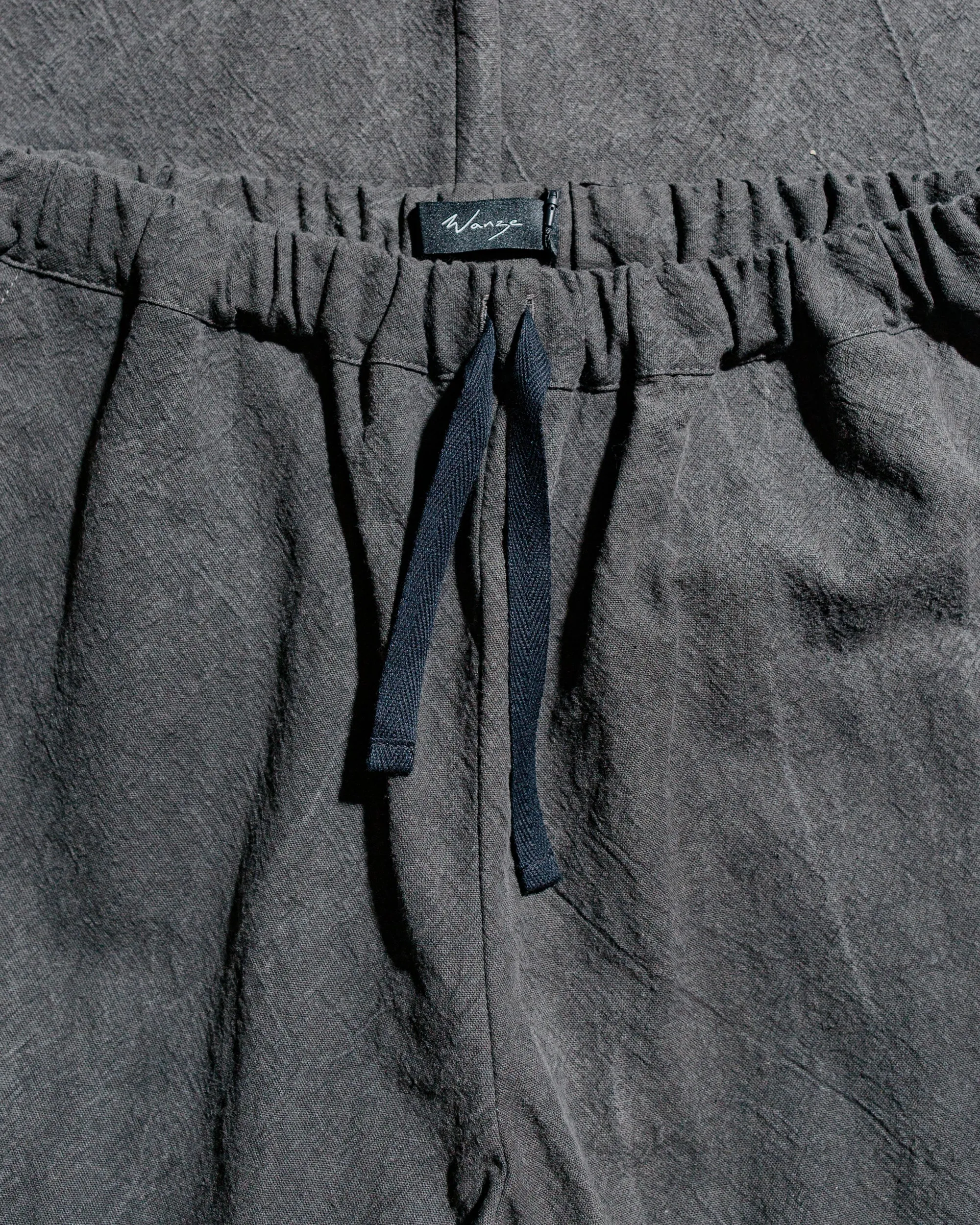 Wanze Easy Pant Cotton Linen Ramie Dark Charcoal sold by Lost & Found product image thumbnail 5