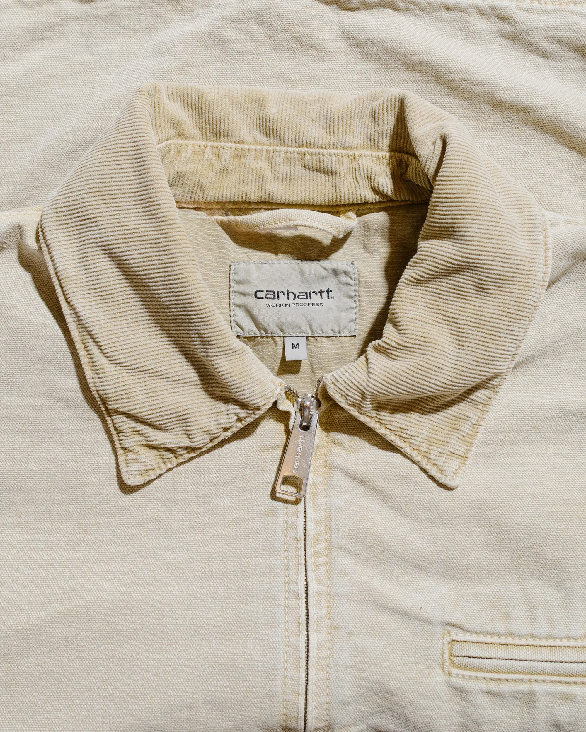 Carhartt W.I.P. OG Detroit Jacket Dusty Hamilton Brown Chalk Washed sold by Lost & Found product image thumbnail 5