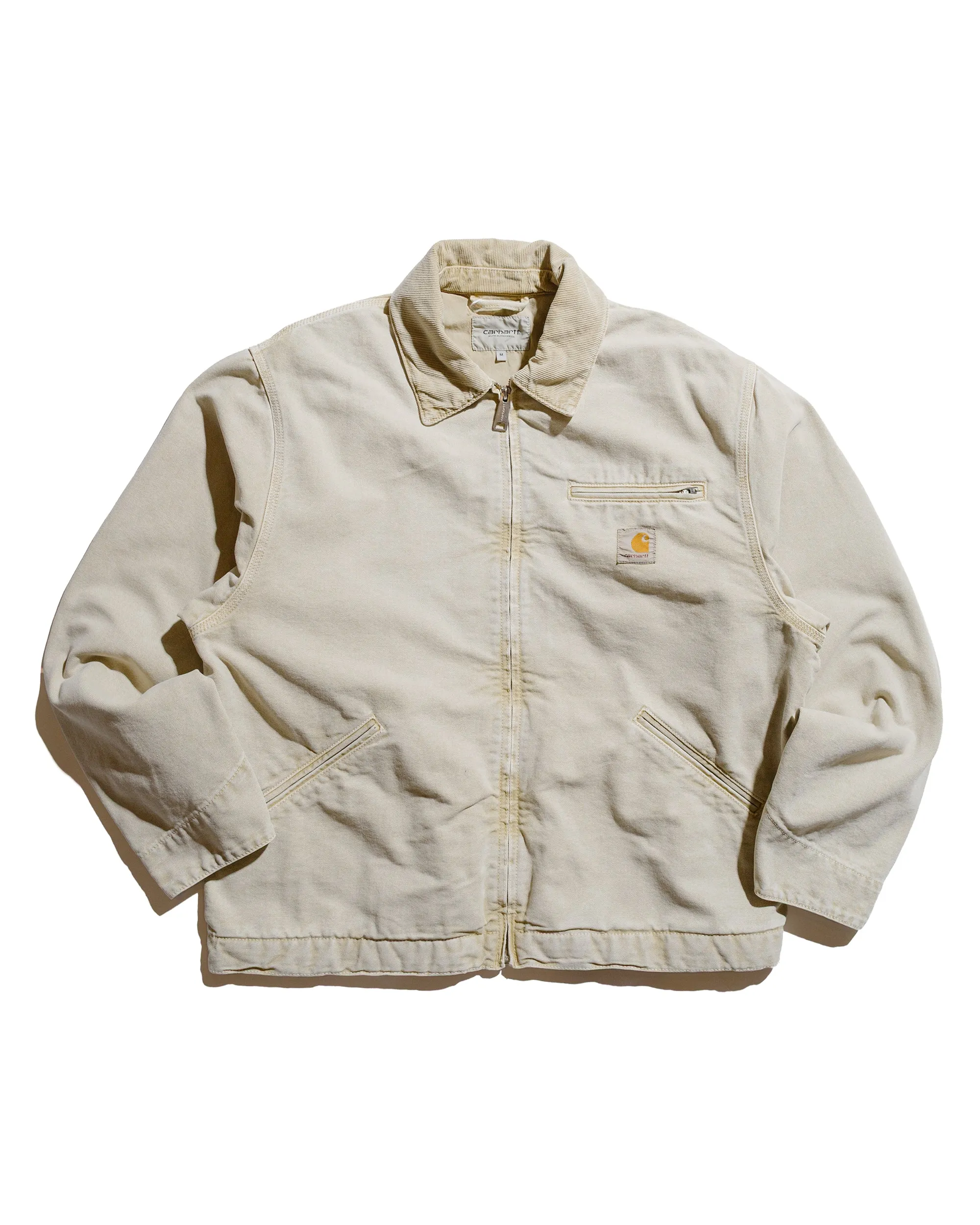 Carhartt W.I.P. OG Detroit Jacket Dusty Hamilton Brown Chalk Washed sold by Lost & Found