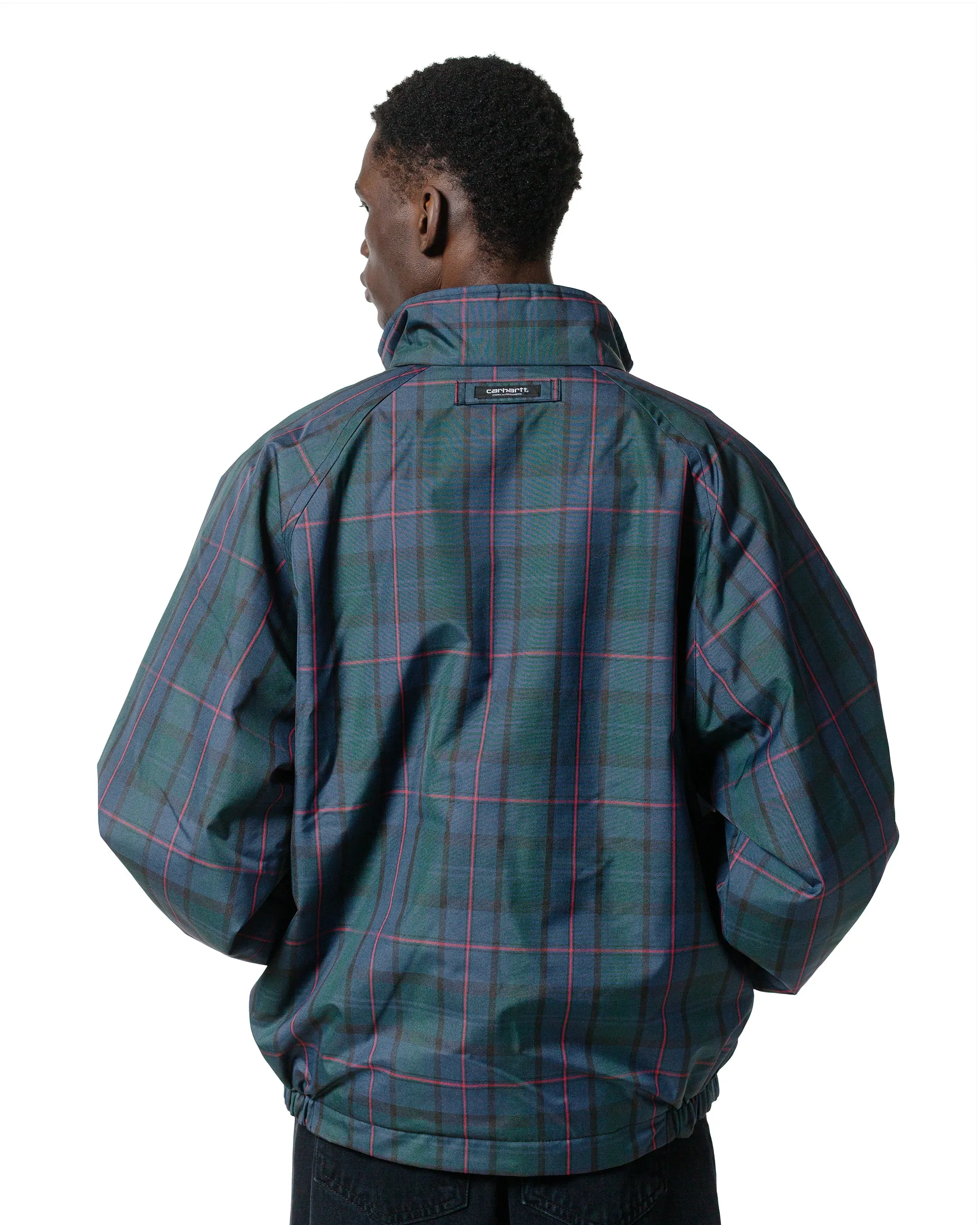 Carhartt W.I.P. Reversible Planner Check Jacket Air Force Blue/Black sold by Lost & Found product image thumbnail 4