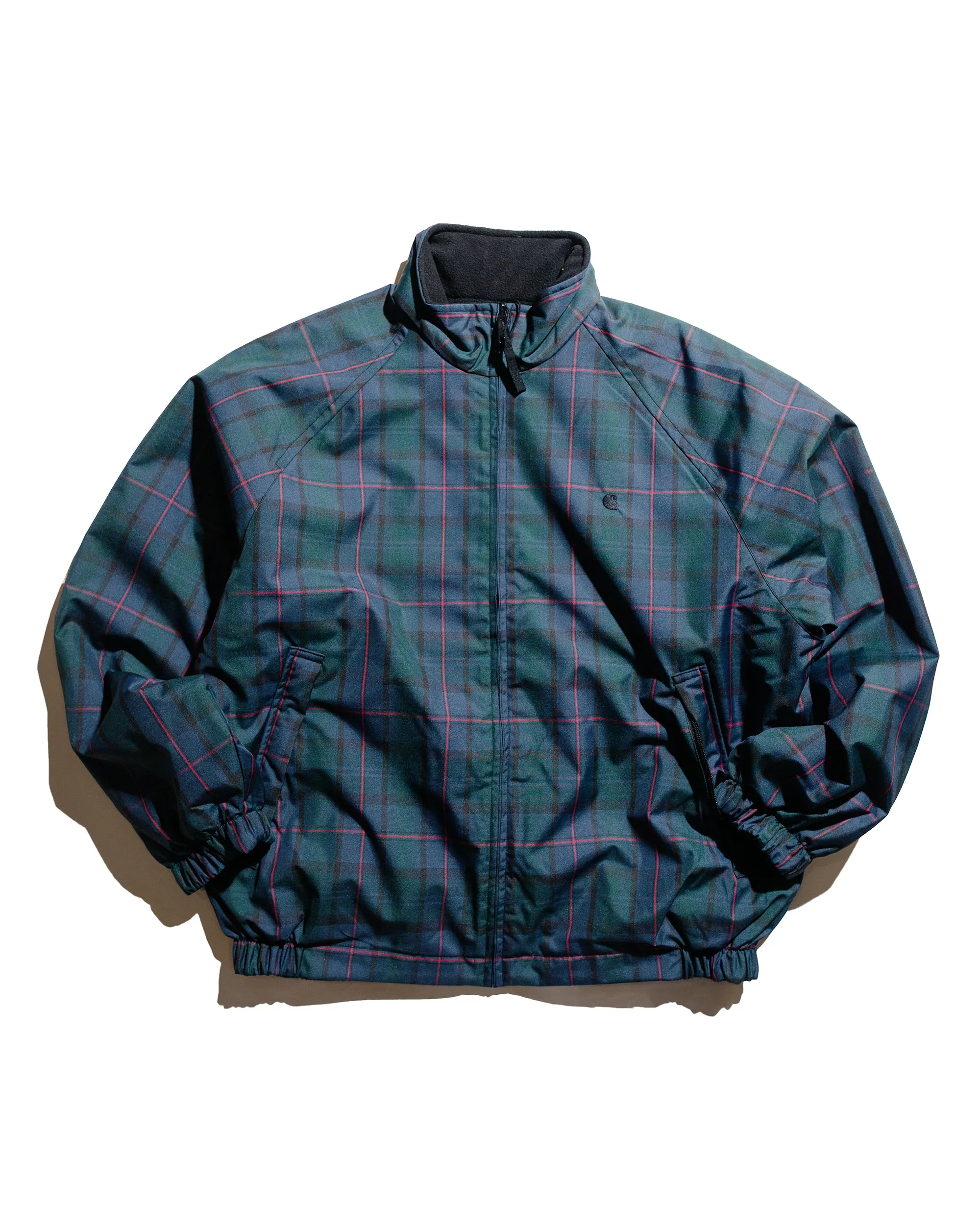 Carhartt W.I.P. Reversible Planner Check Jacket Air Force Blue/Black sold by Lost & Found