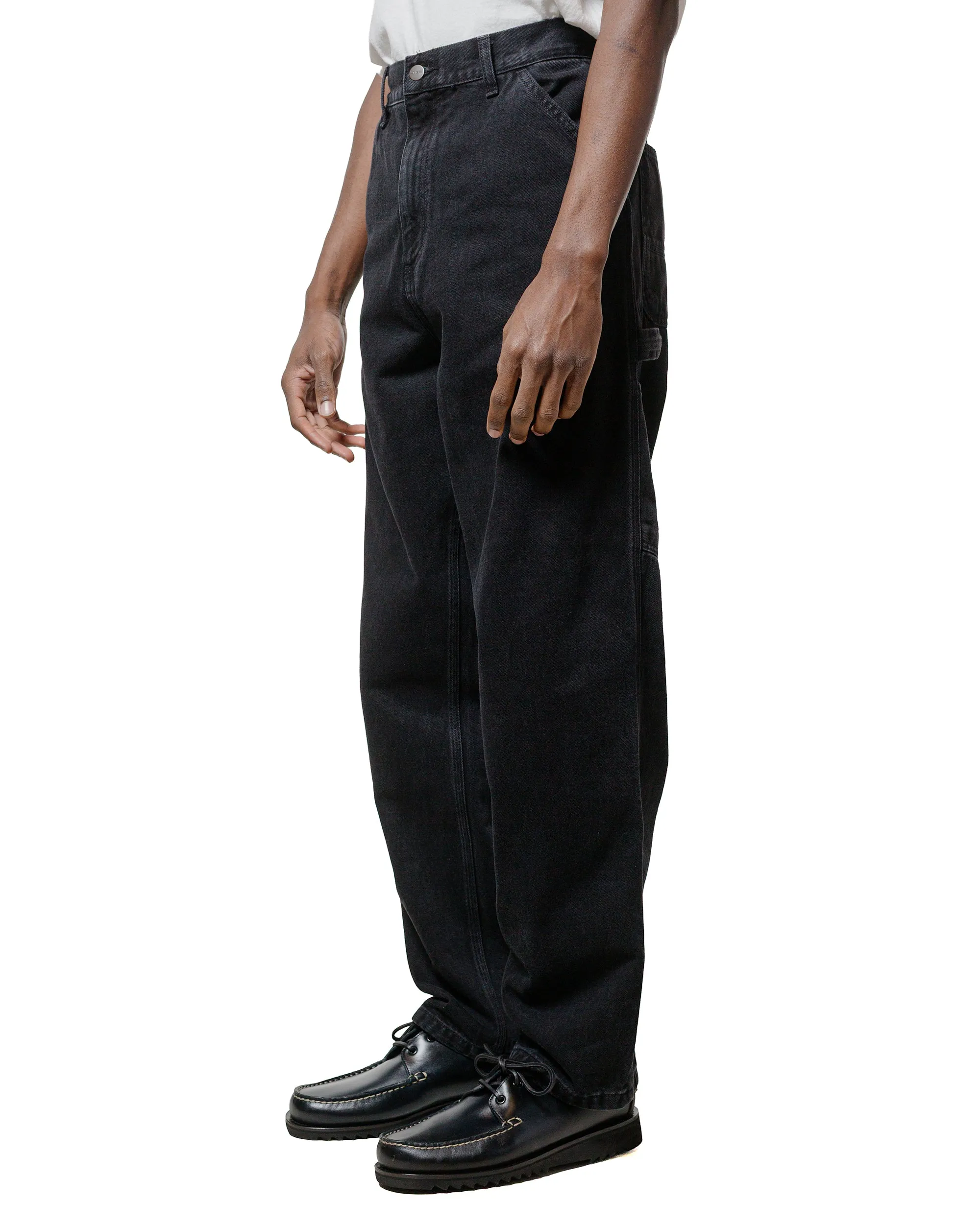 Carhartt W.I.P. Single Knee Pant Black Stone Washed sold by Lost & Found product image thumbnail 2