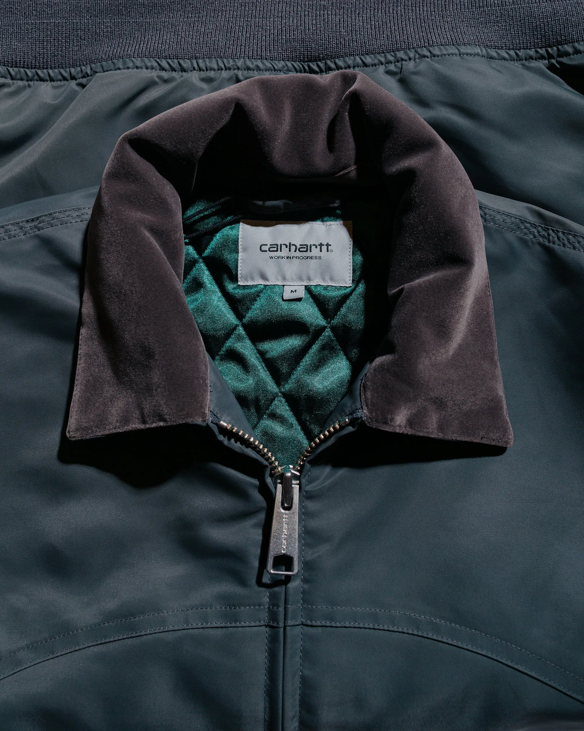 Carhartt W.I.P. Santa Fe Alumni Jacket Graphite/Dark Fir sold by Lost & Found product image thumbnail 5